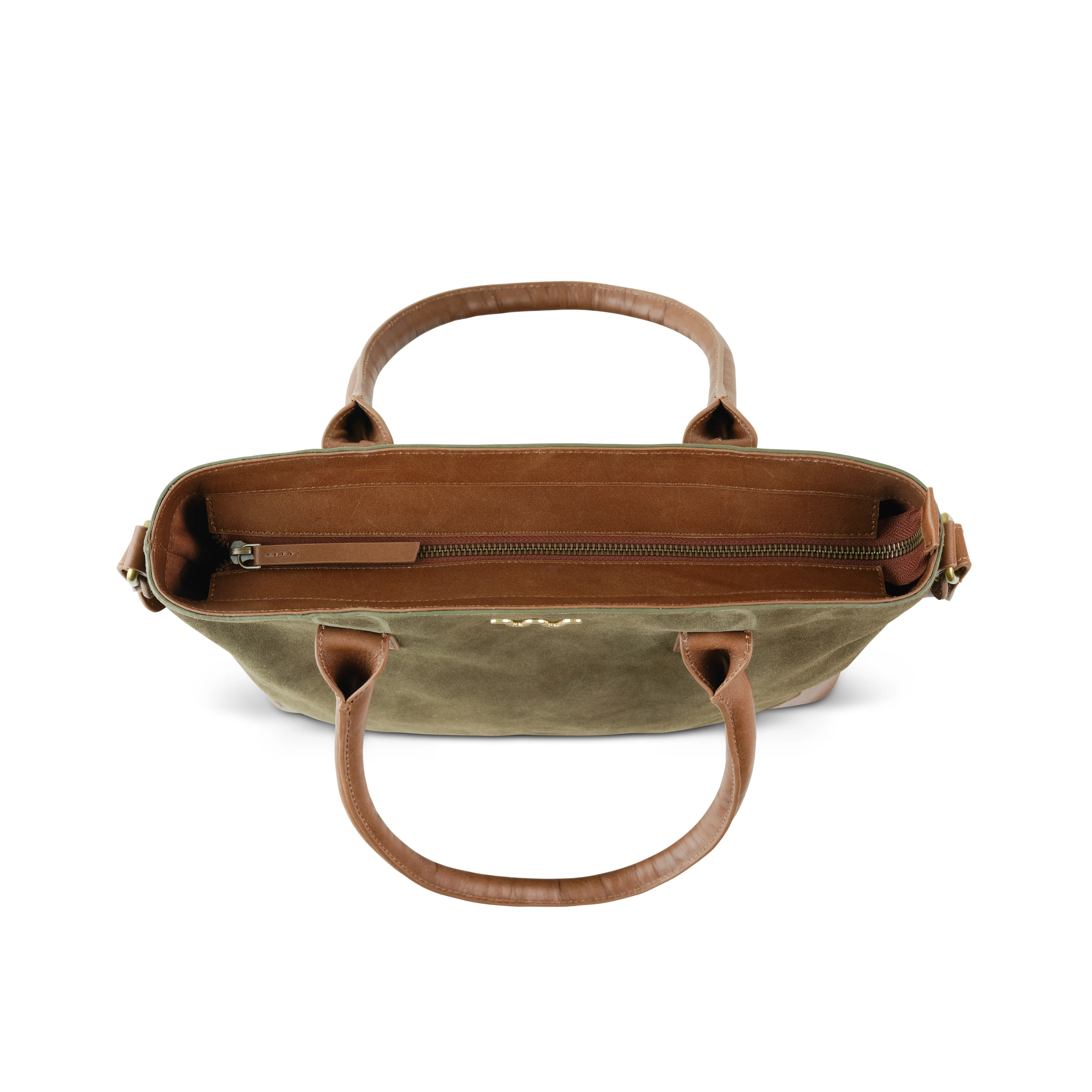 Legacy Leather Zip Tote - Image 13