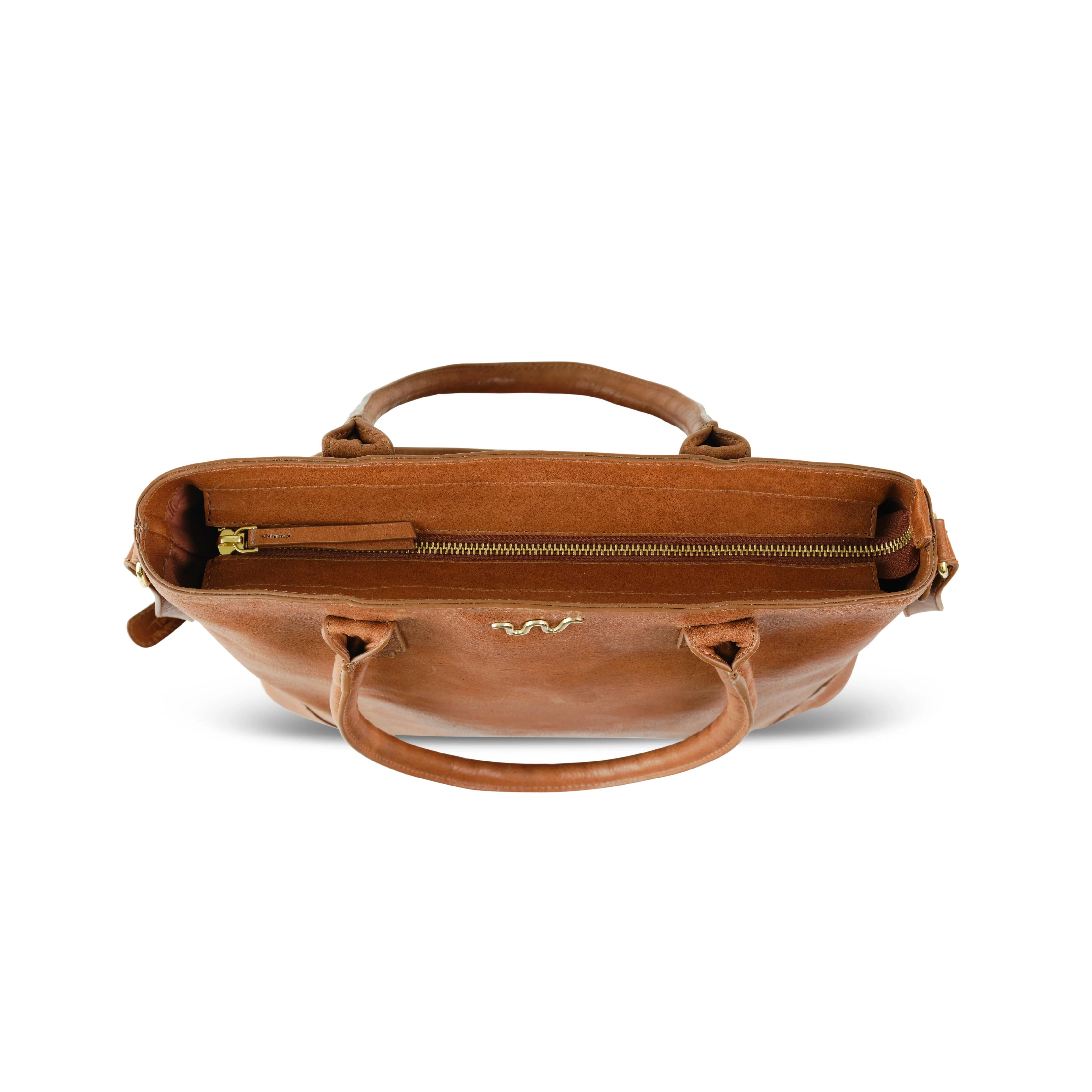 Legacy Leather Zip Tote - Image 3