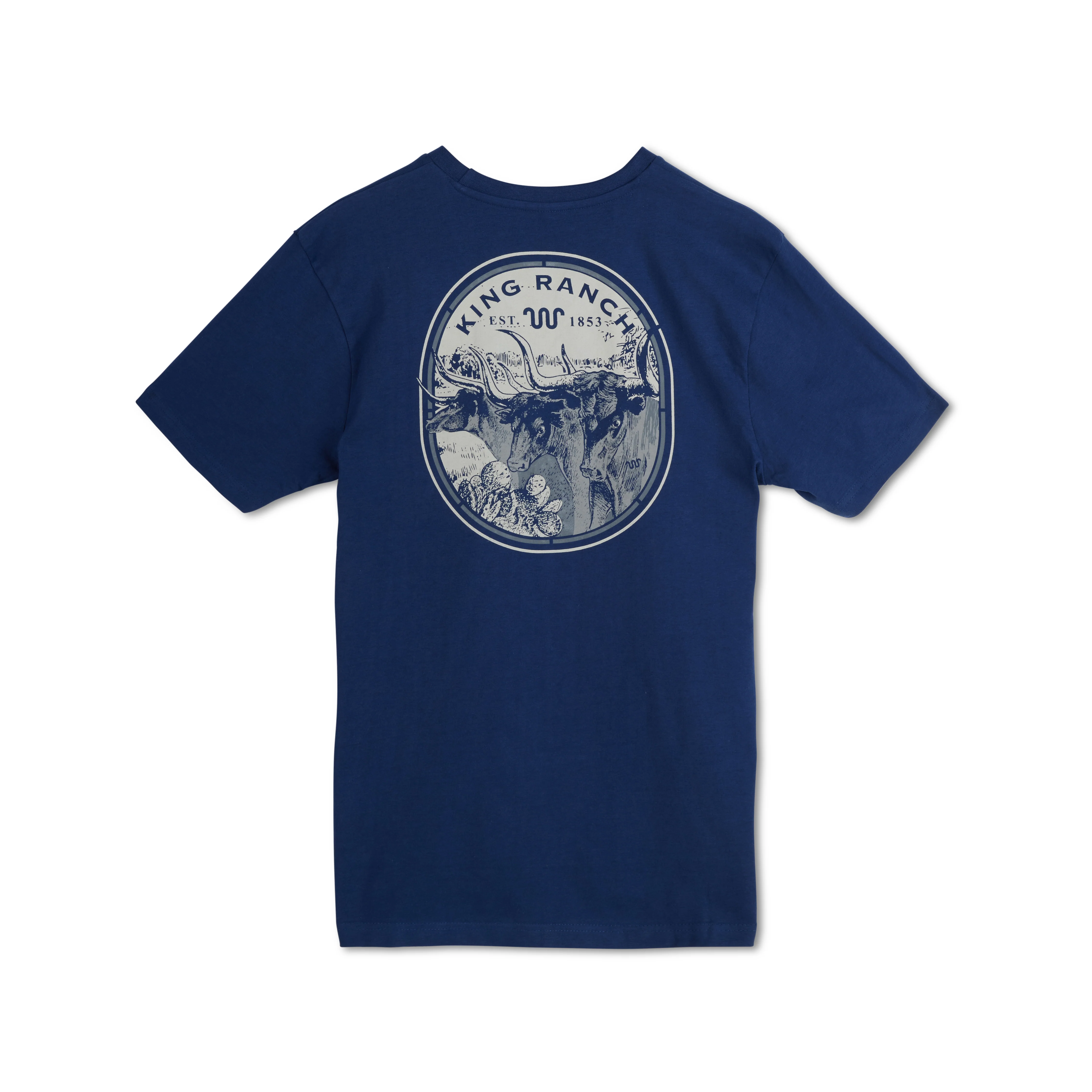 Bull Badge Graphic Tee - Image 2