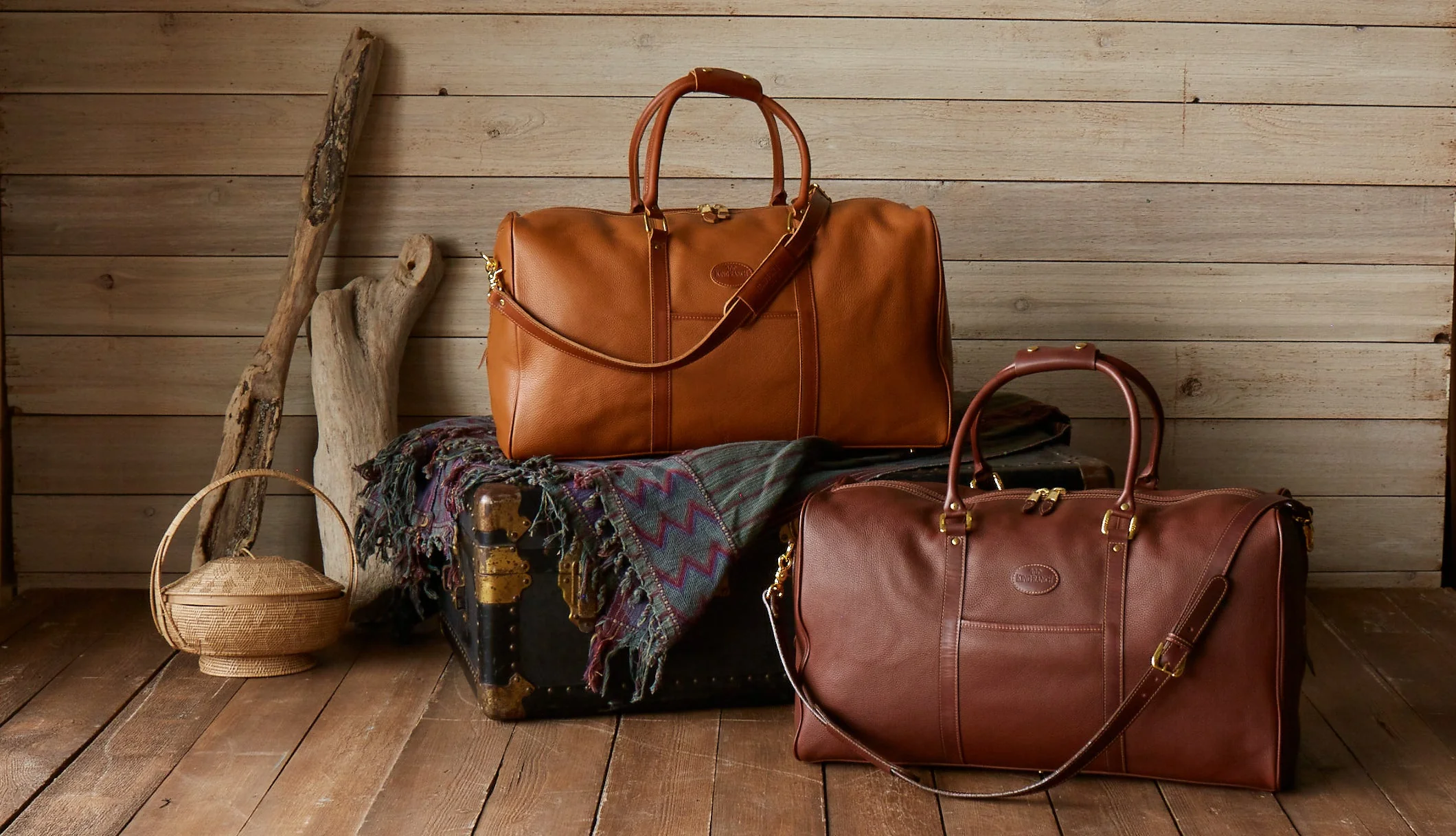 Leather Compañero Duffle, Rio - Image 7