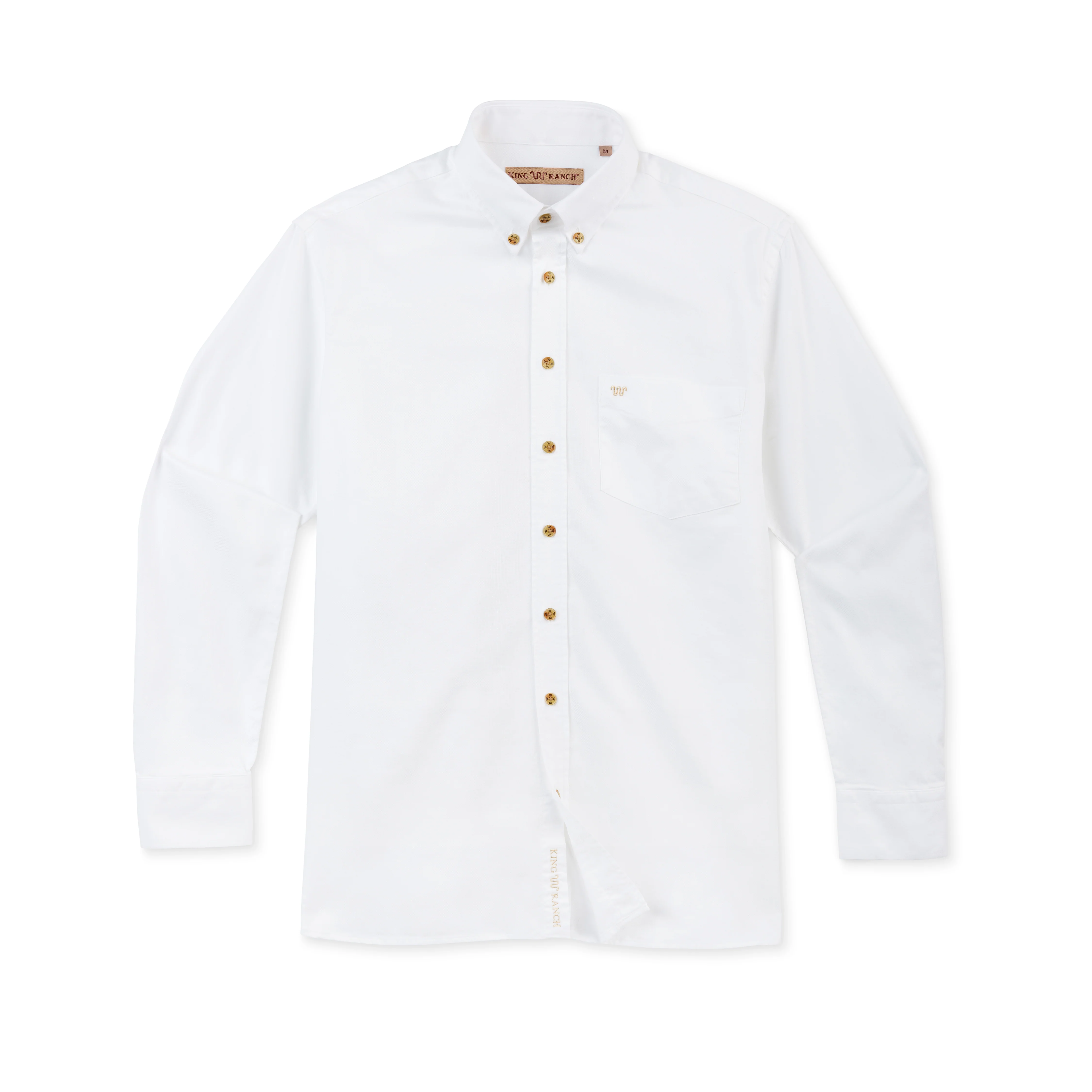 Men's Classic Long Sleeve Oxford Button Down - Image 2