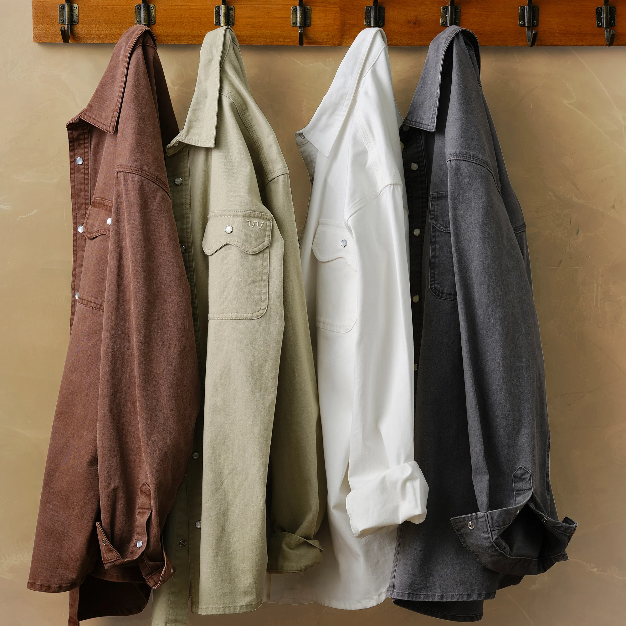 Men's Creek Barn Washed Twill Shirt - Image 21
