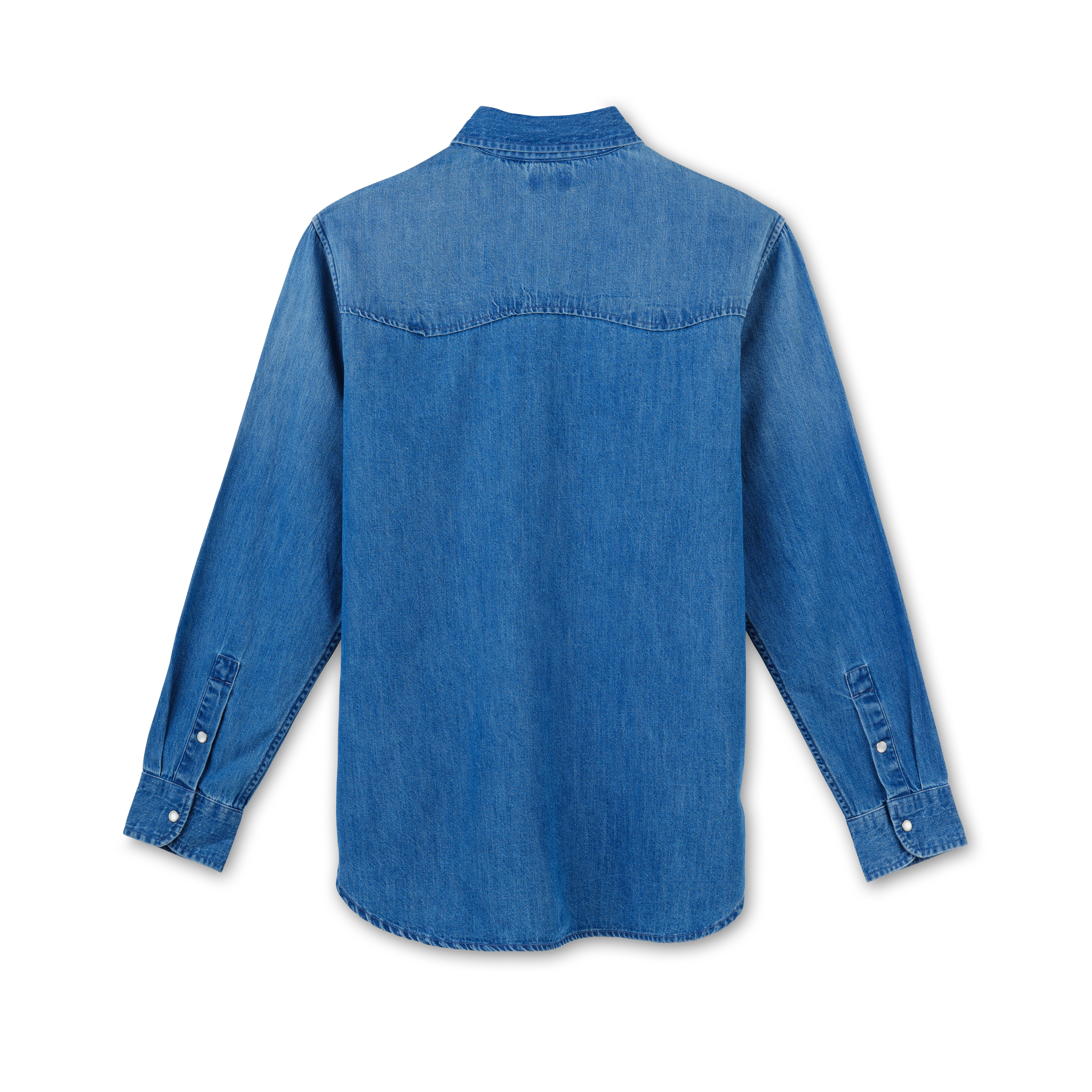 Men's Creek Barn Denim Shirt - Image 5