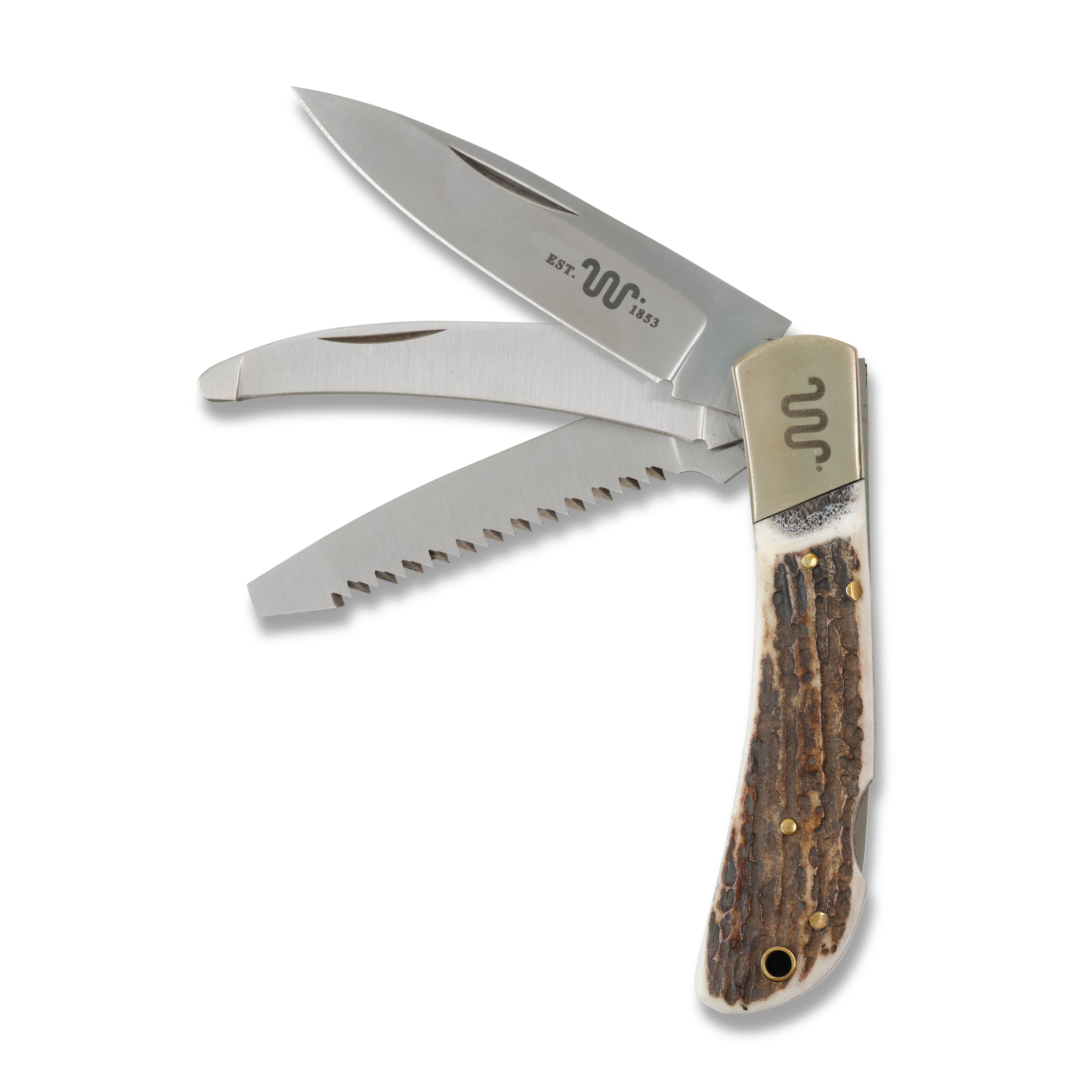 Field Knife With 3 Blades