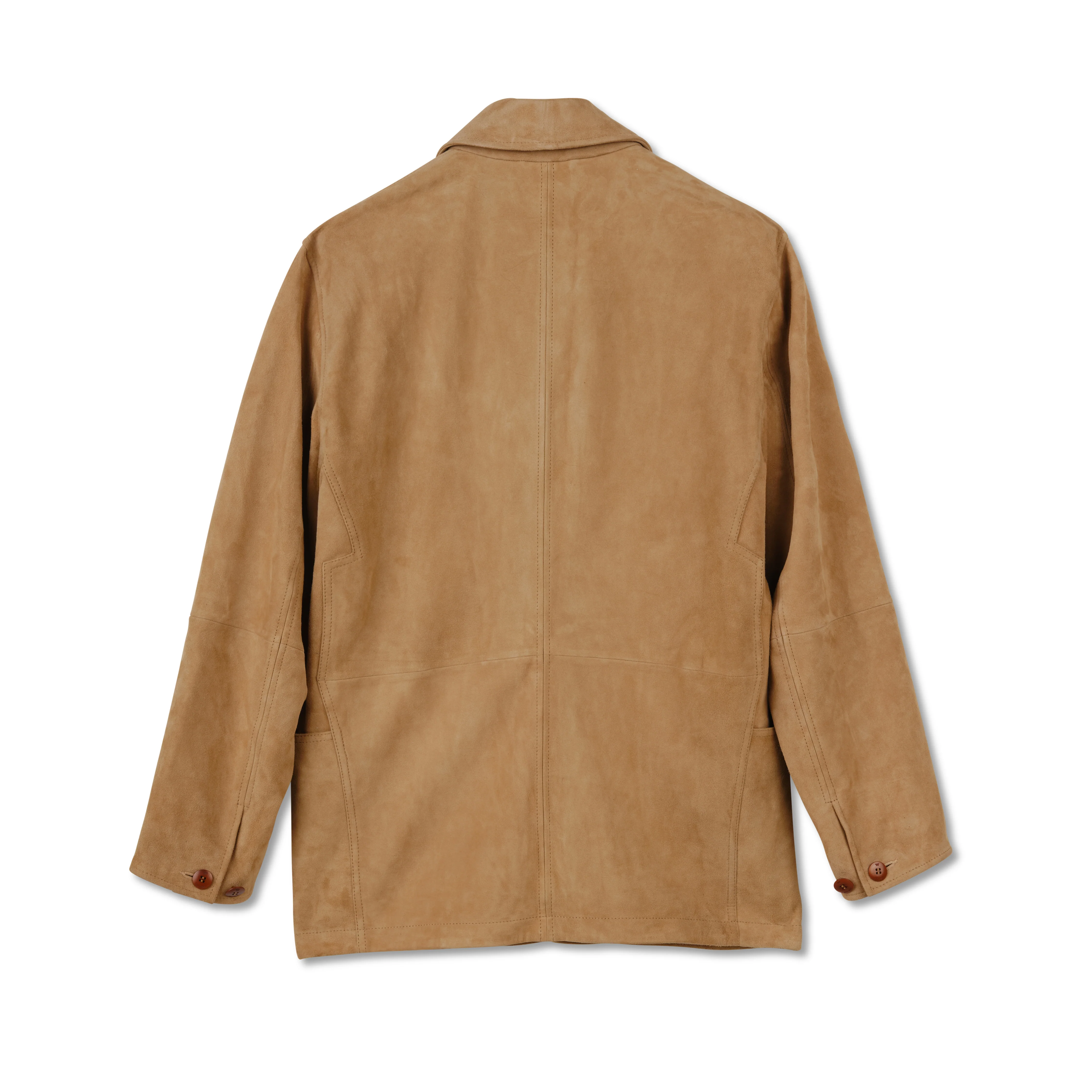 Men's Goat Suede Field Coat - Image 4