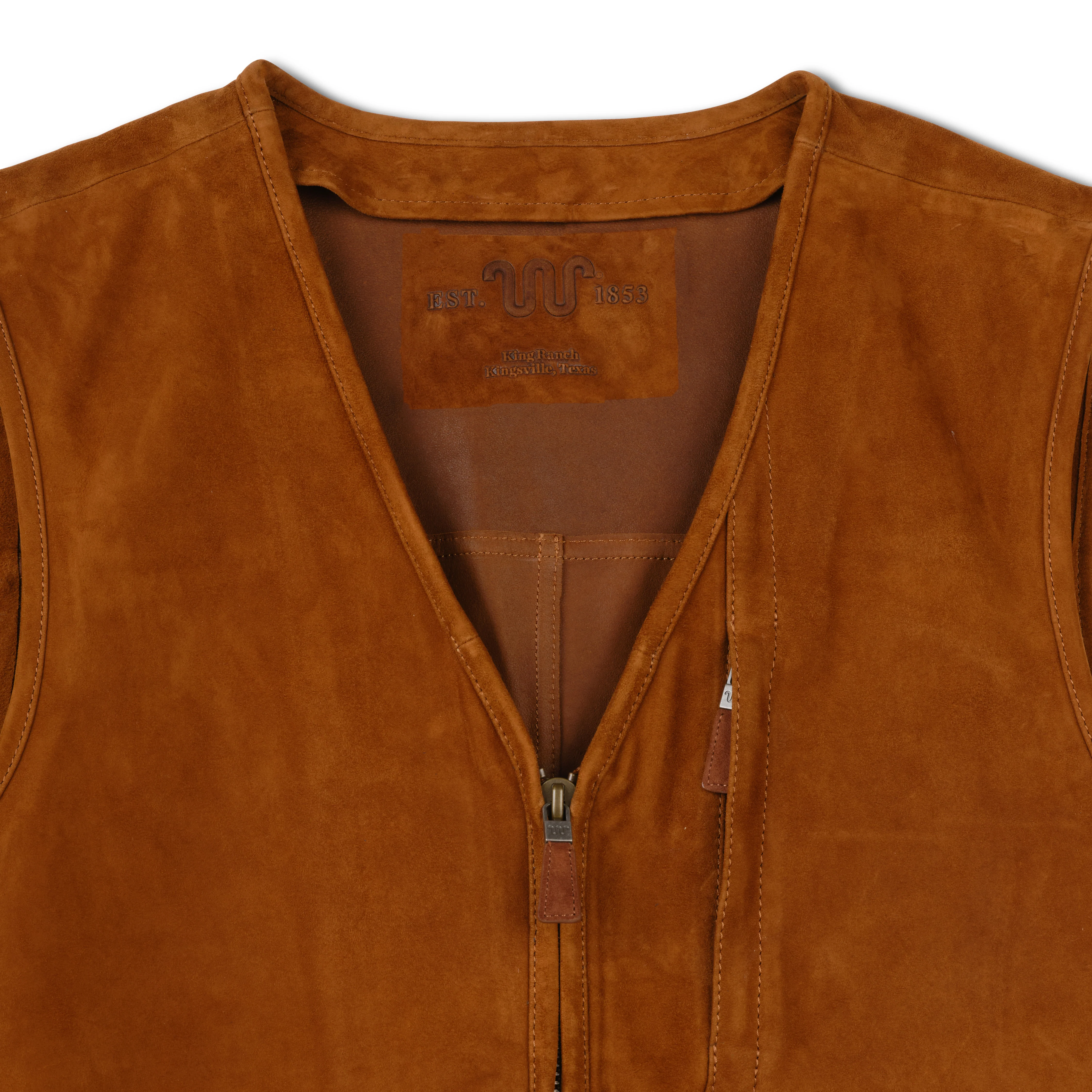 Men's Goat Suede Field Vest - Image 4