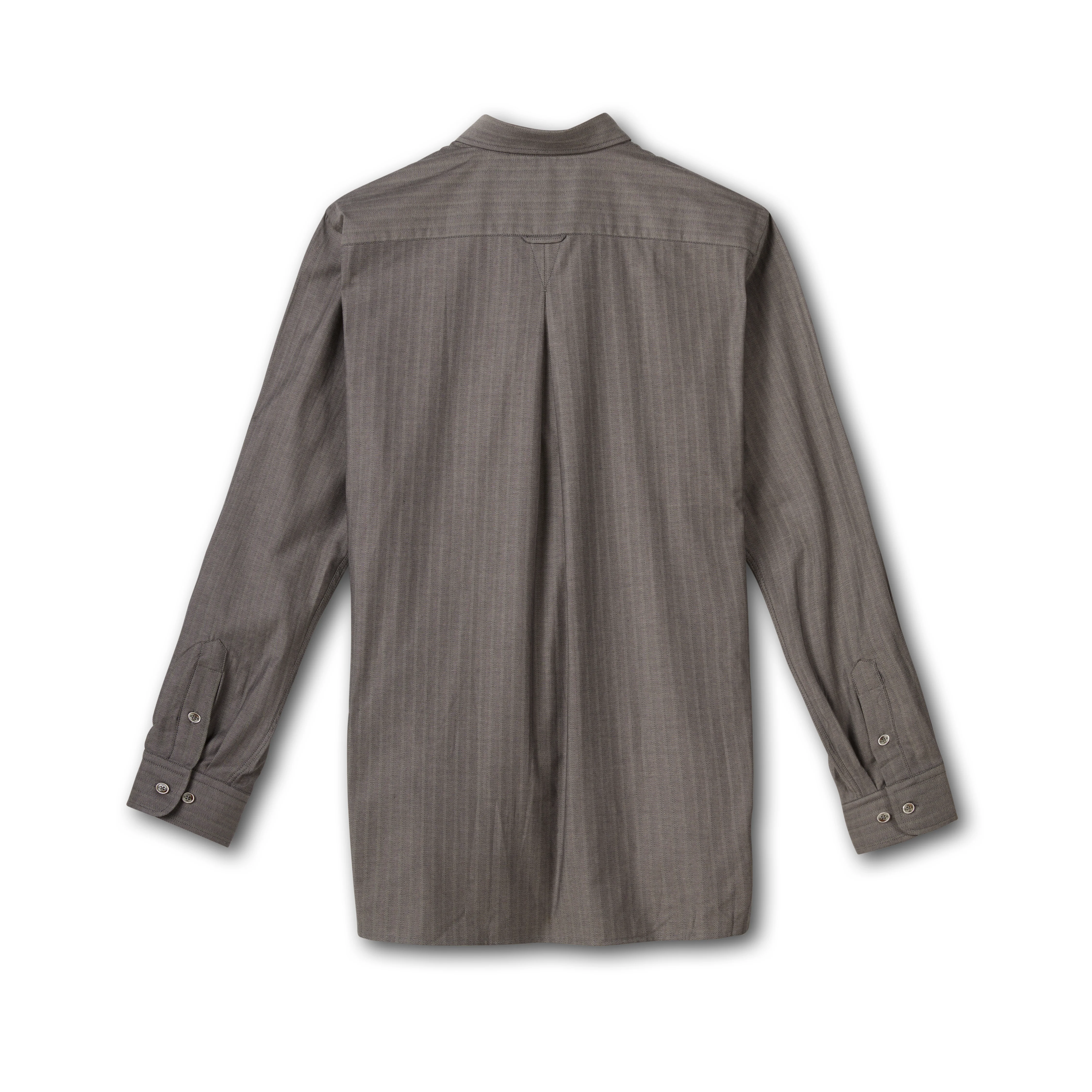 Men's Herringbone Oxford Dress Shirt - Image 4