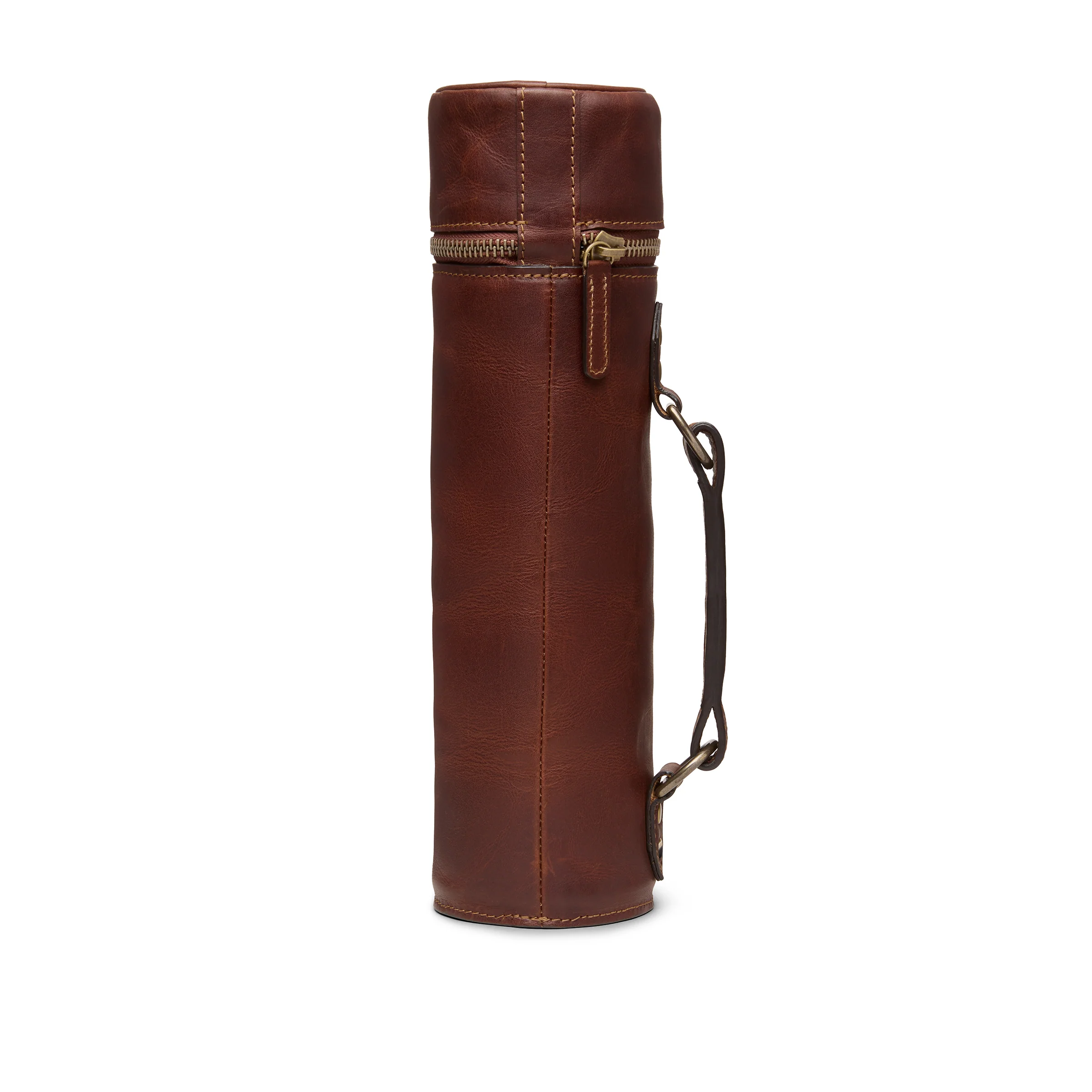 Kineño Leather Single Bottle Wine Carrier - Image 2