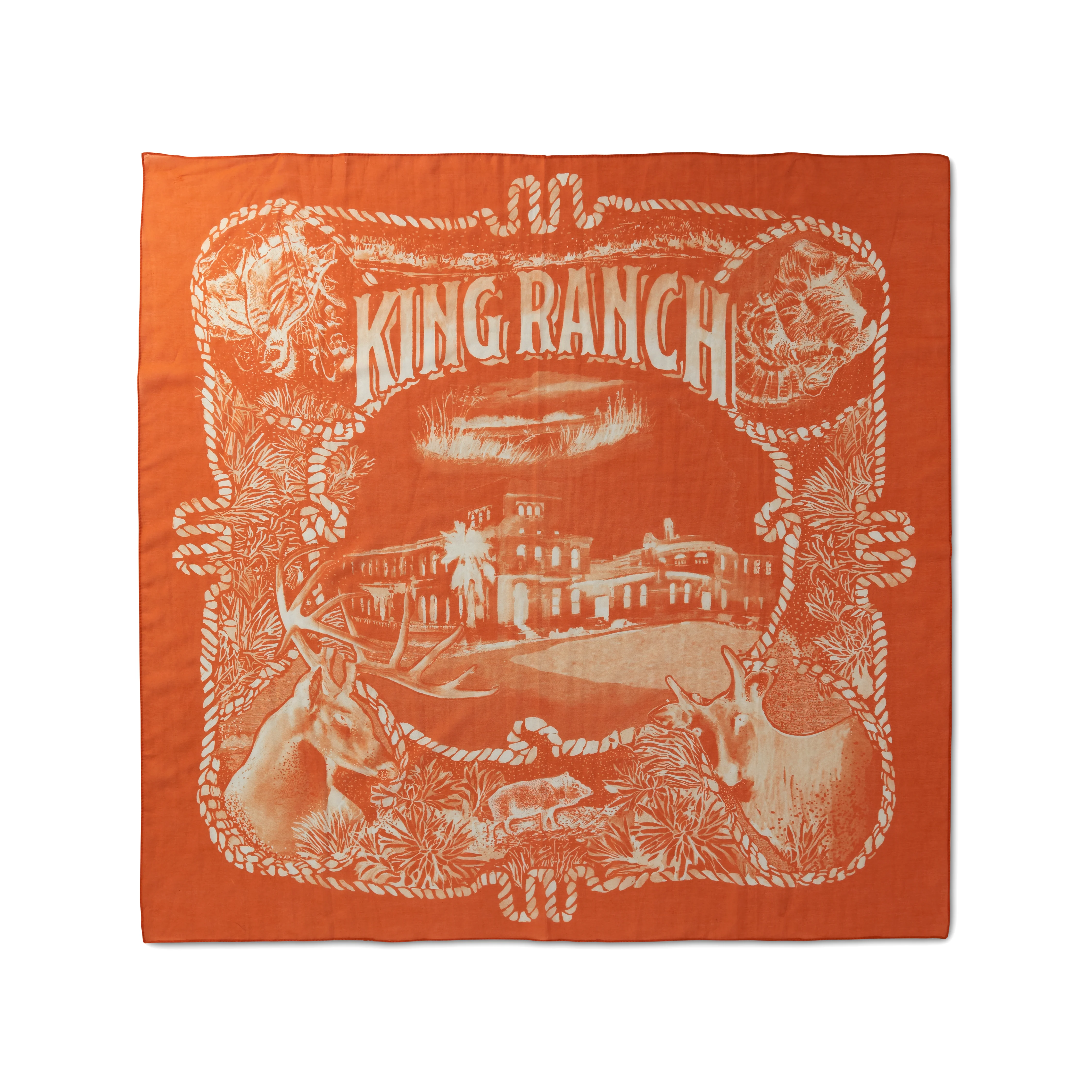 King Ranch Main House and Wildlife Scarf - Image 4