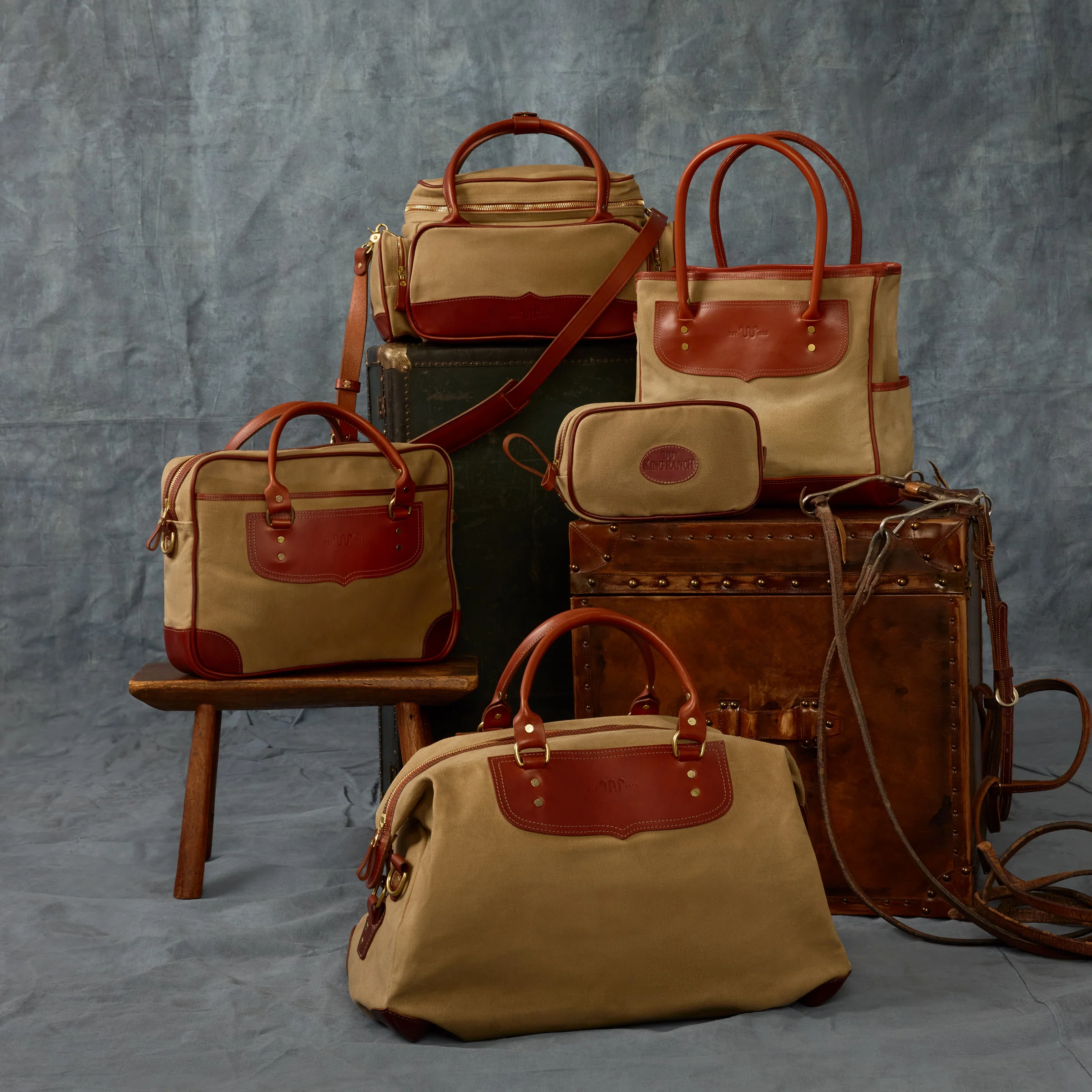 King Ranch Waxed Canvas Field Tote - Image 7