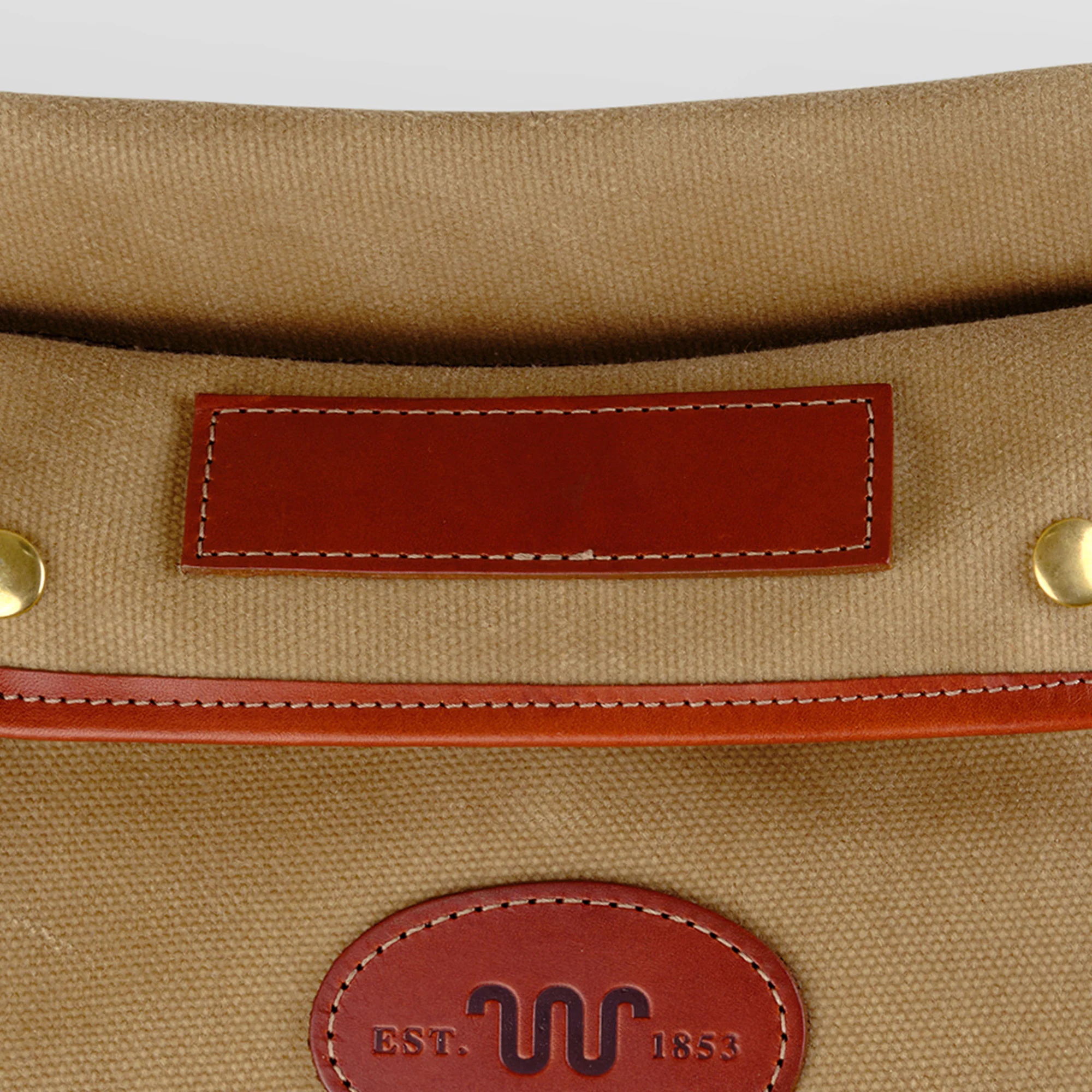 King Ranch Waxed Canvas Quail Belt - Image 3
