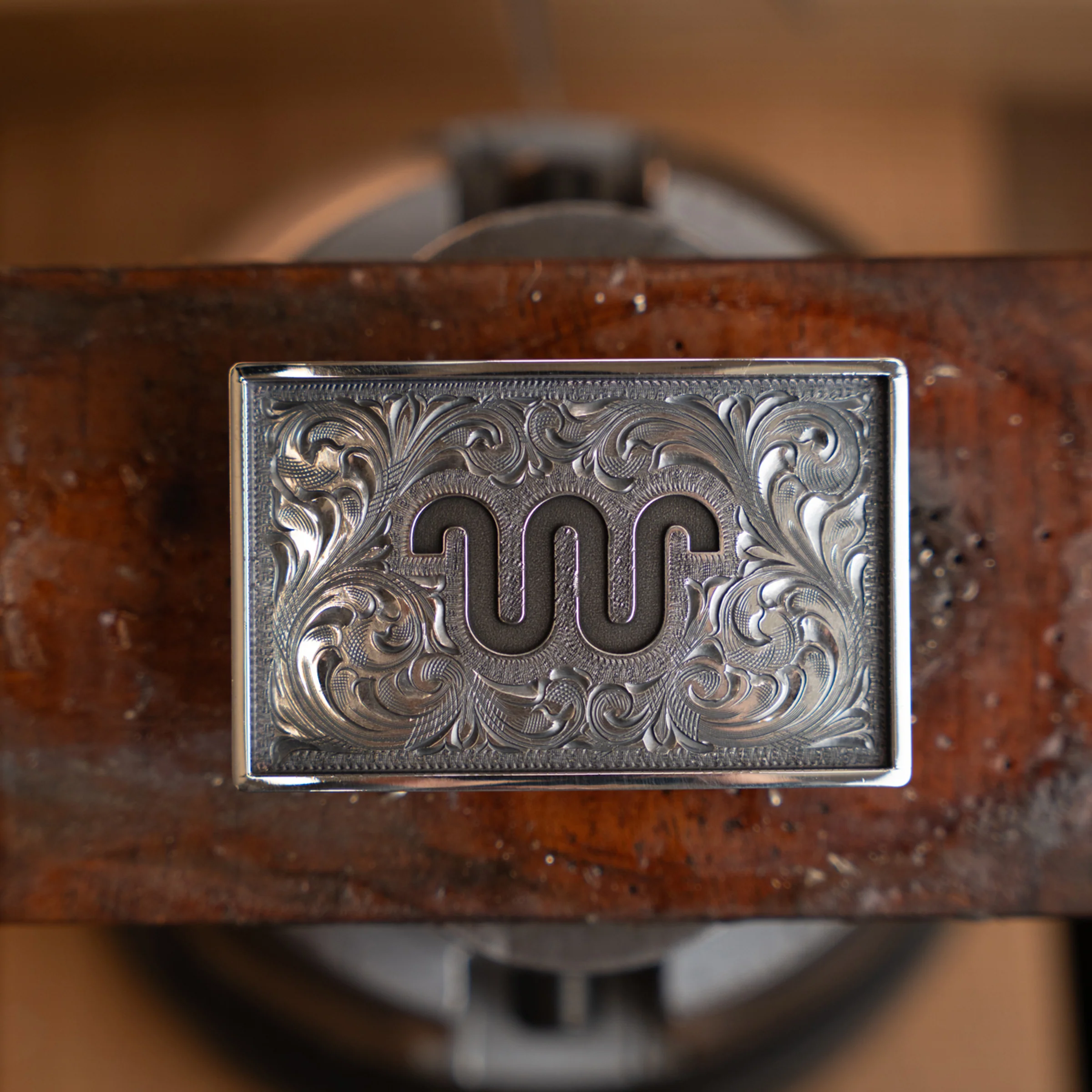 King Ranch X Clint Orms W Belt Buckle - Image 6