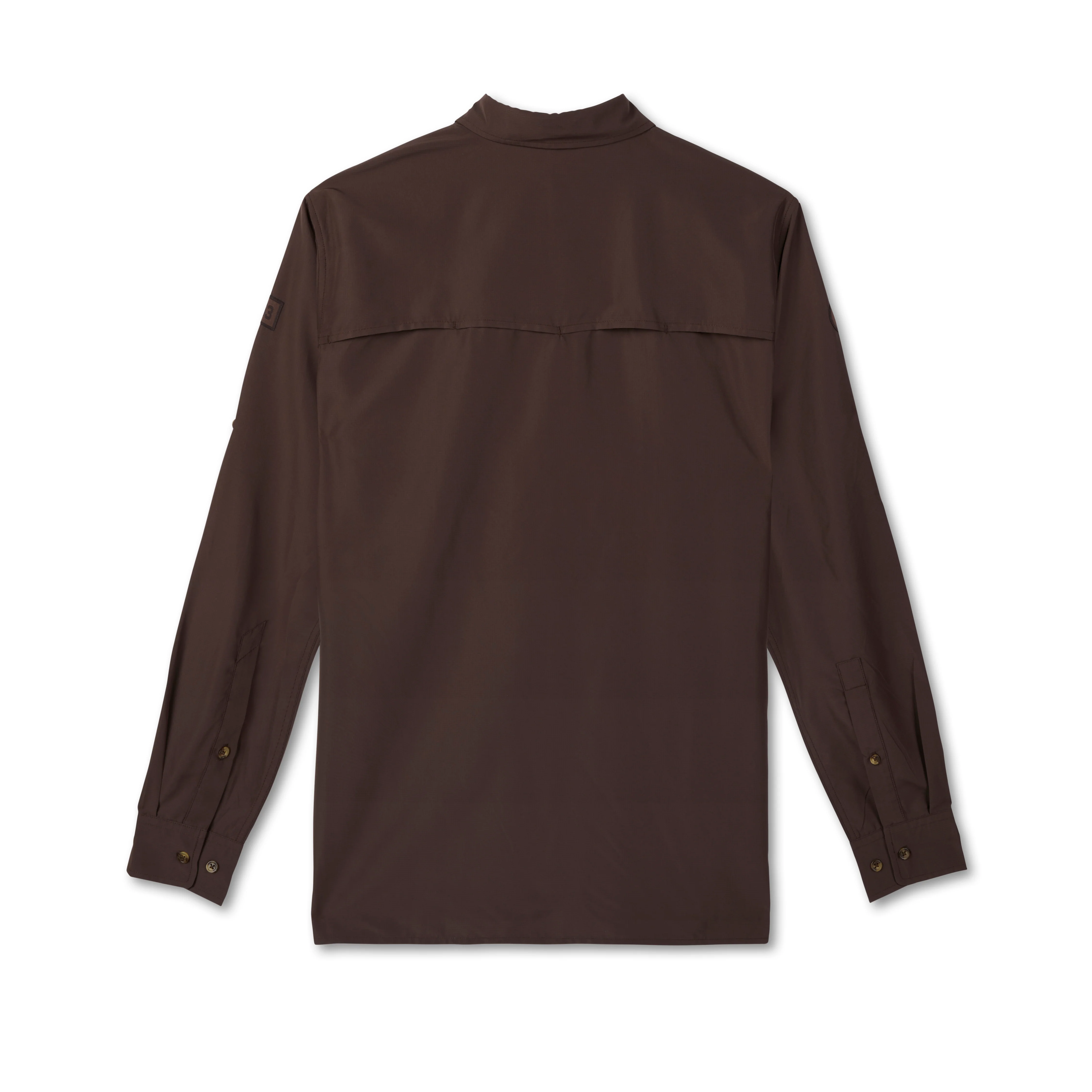 Men's L/S Classic Fishing Shirt with Badges - Image 2