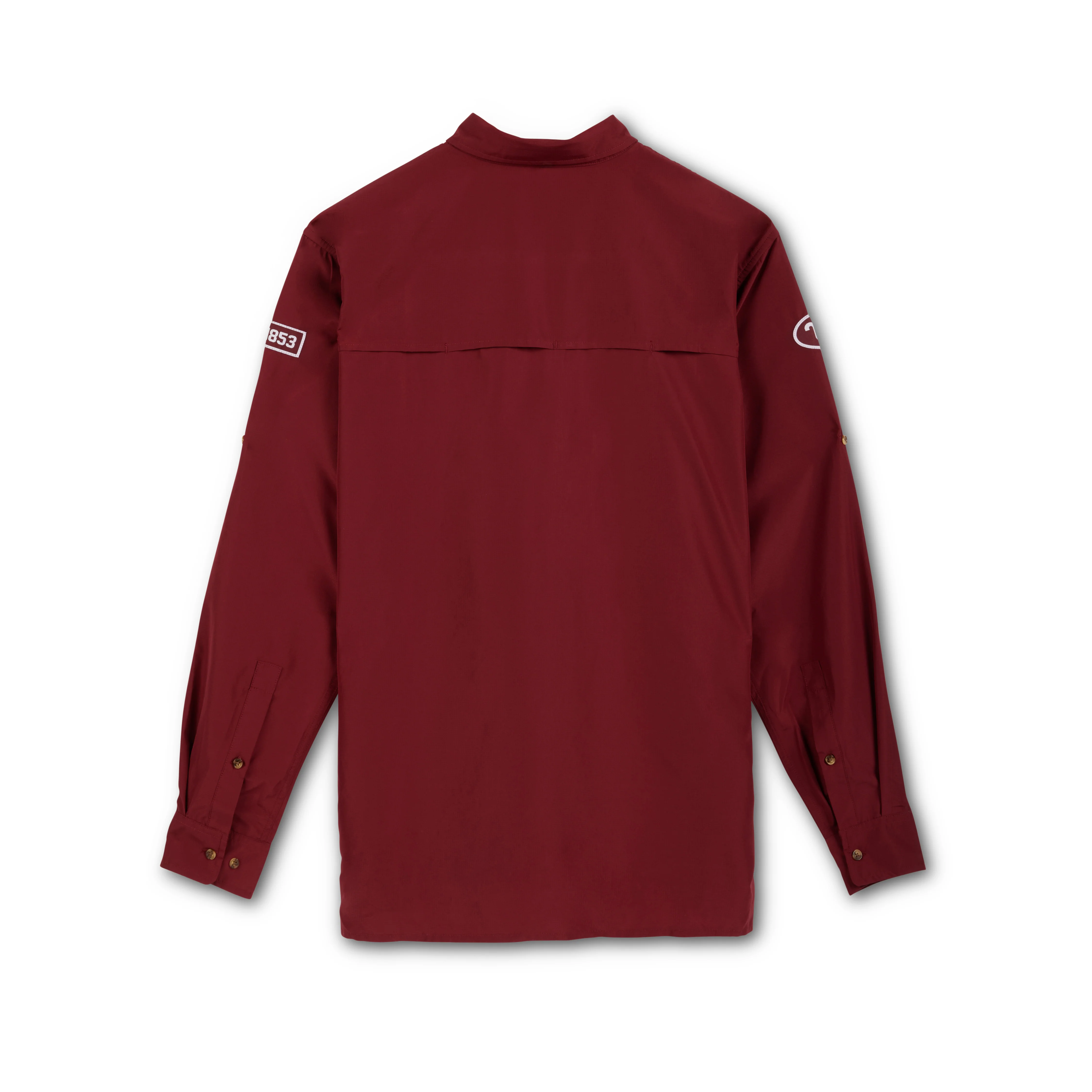 Men's L/S Classic Fishing Shirt with Badges - Image 6