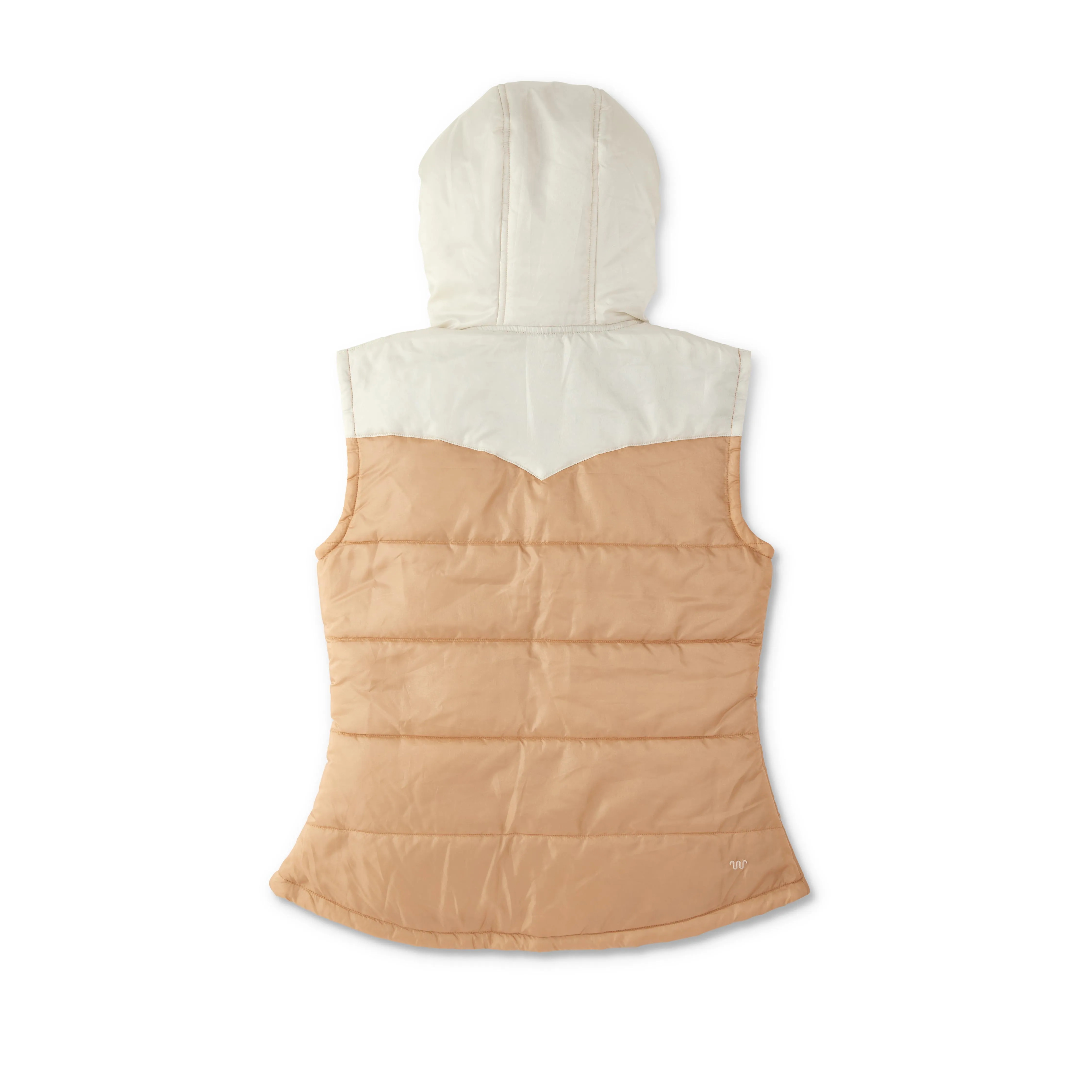 Women's Colorblock Western Puff Vest - Image 2
