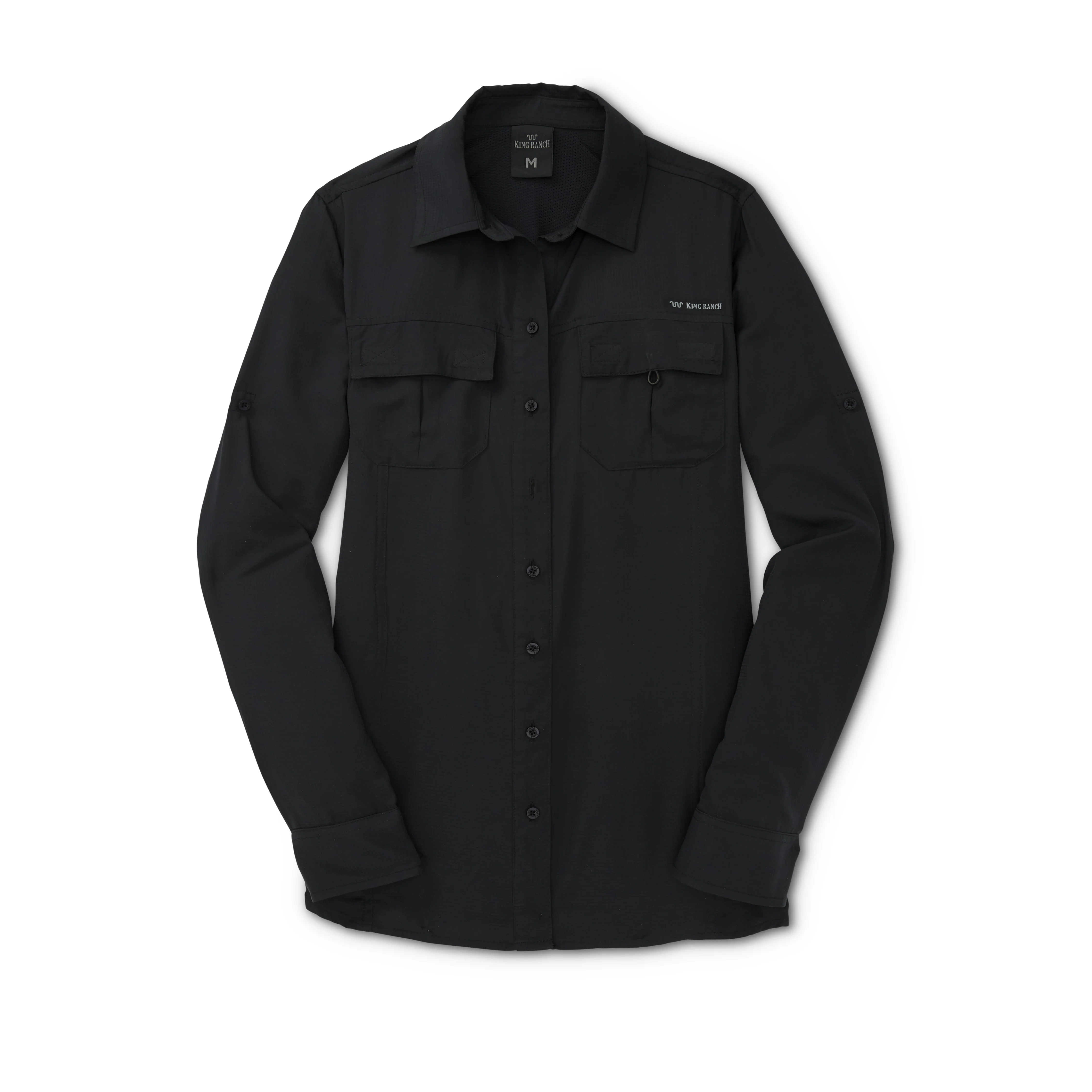 Ladies Long Sleeve Fishing Shirt - Image 3