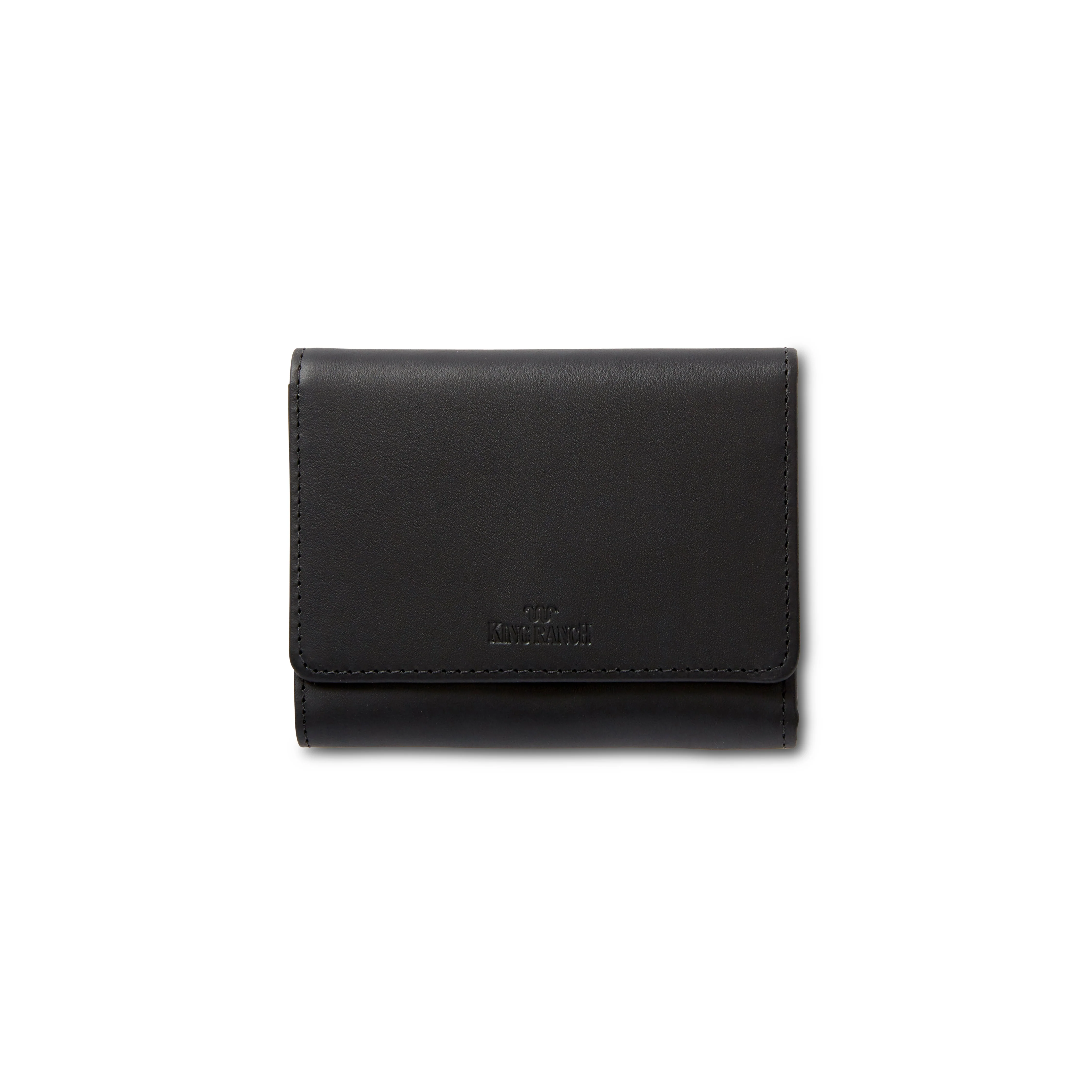 Ladies' Leather Tri-Fold Clutch Wallet - Image 5