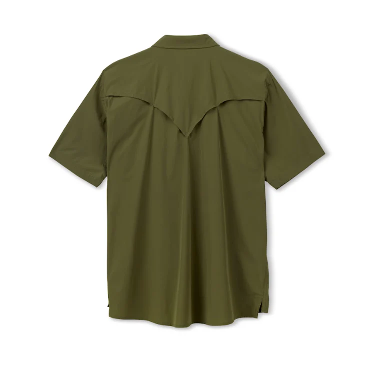Men's Laguna Madre Short Sleeve Performance Pearl Snap Shirt - Image 17