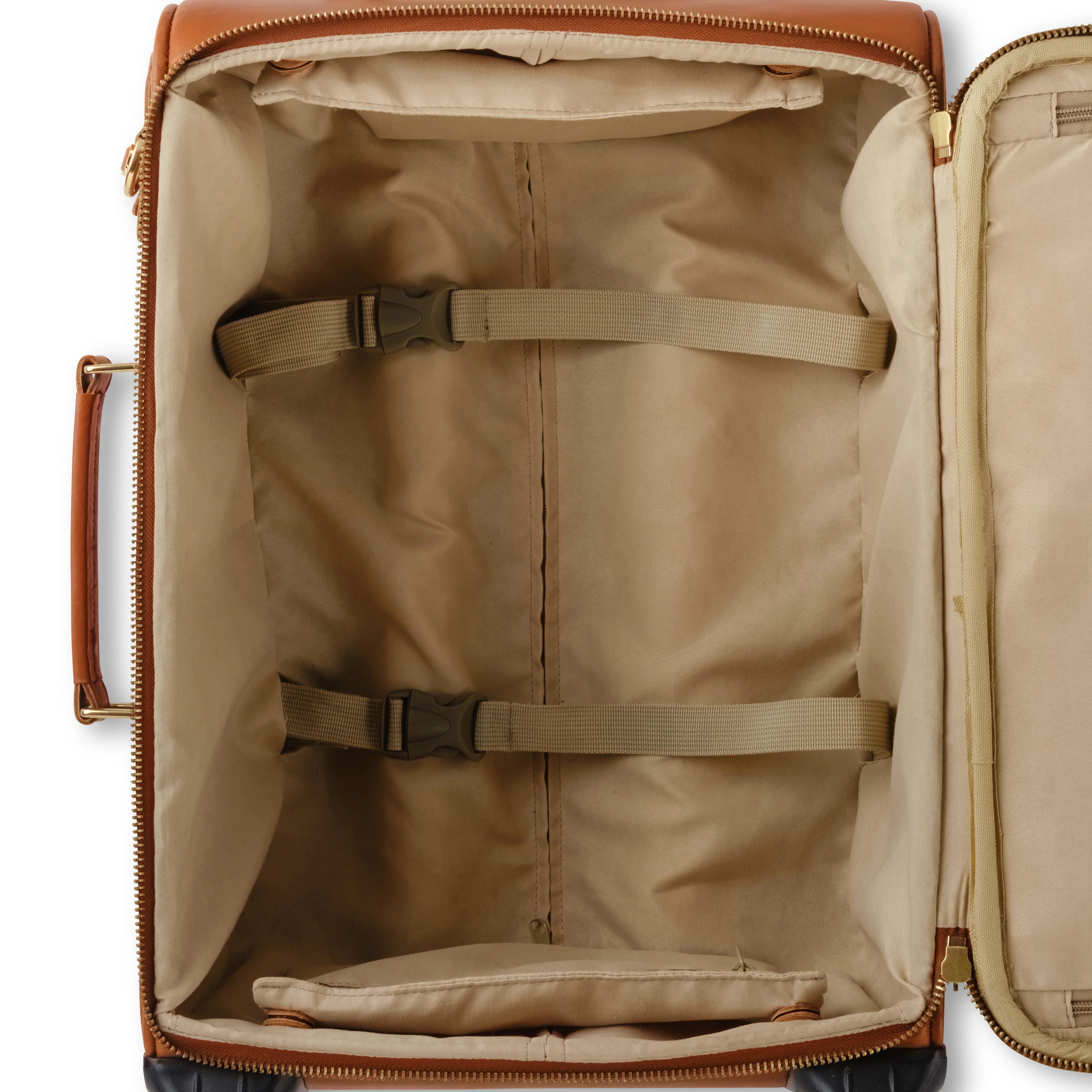 Leather Carry-on Rolling Suitcase - Image 6
