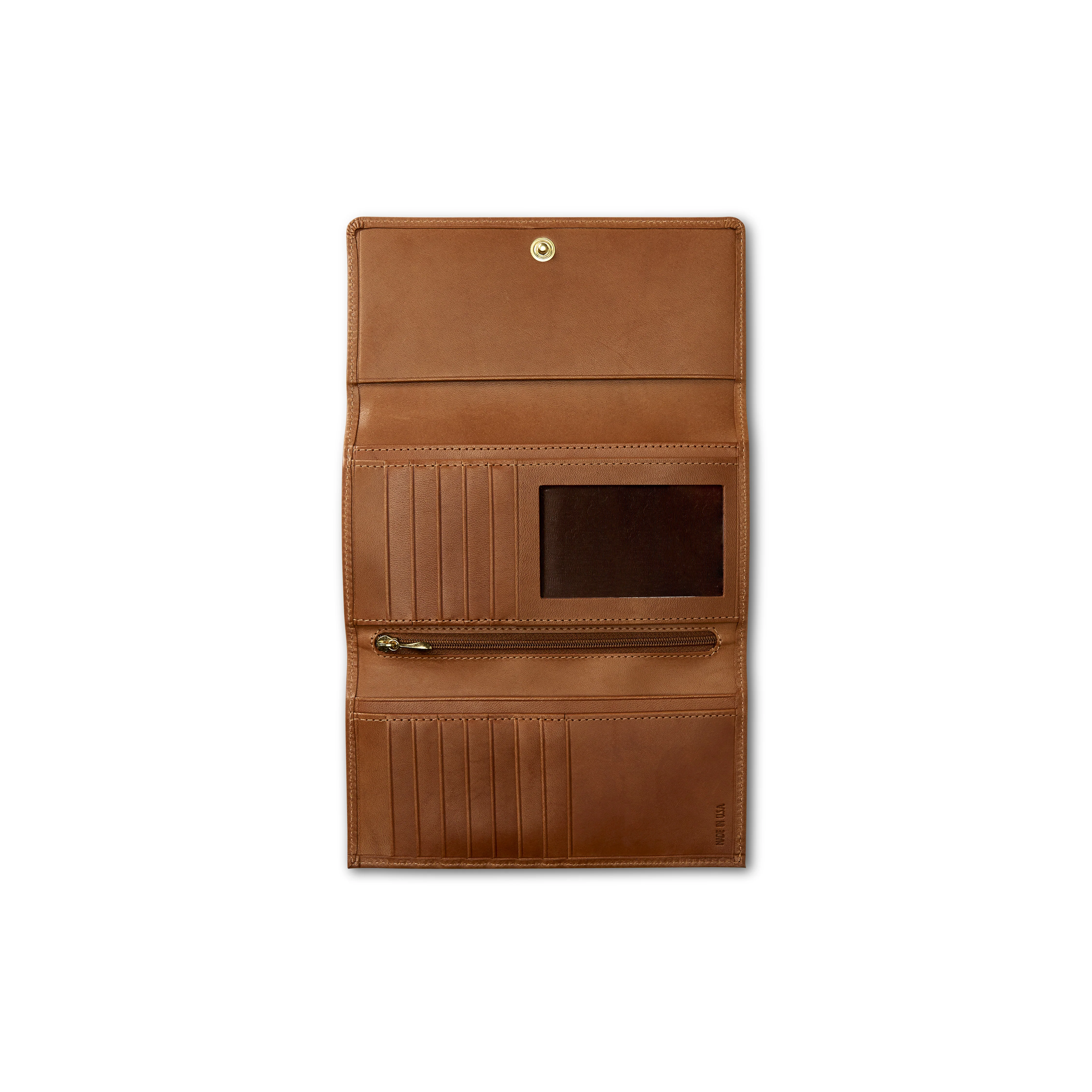 Leather Flap Wallet - Image 2