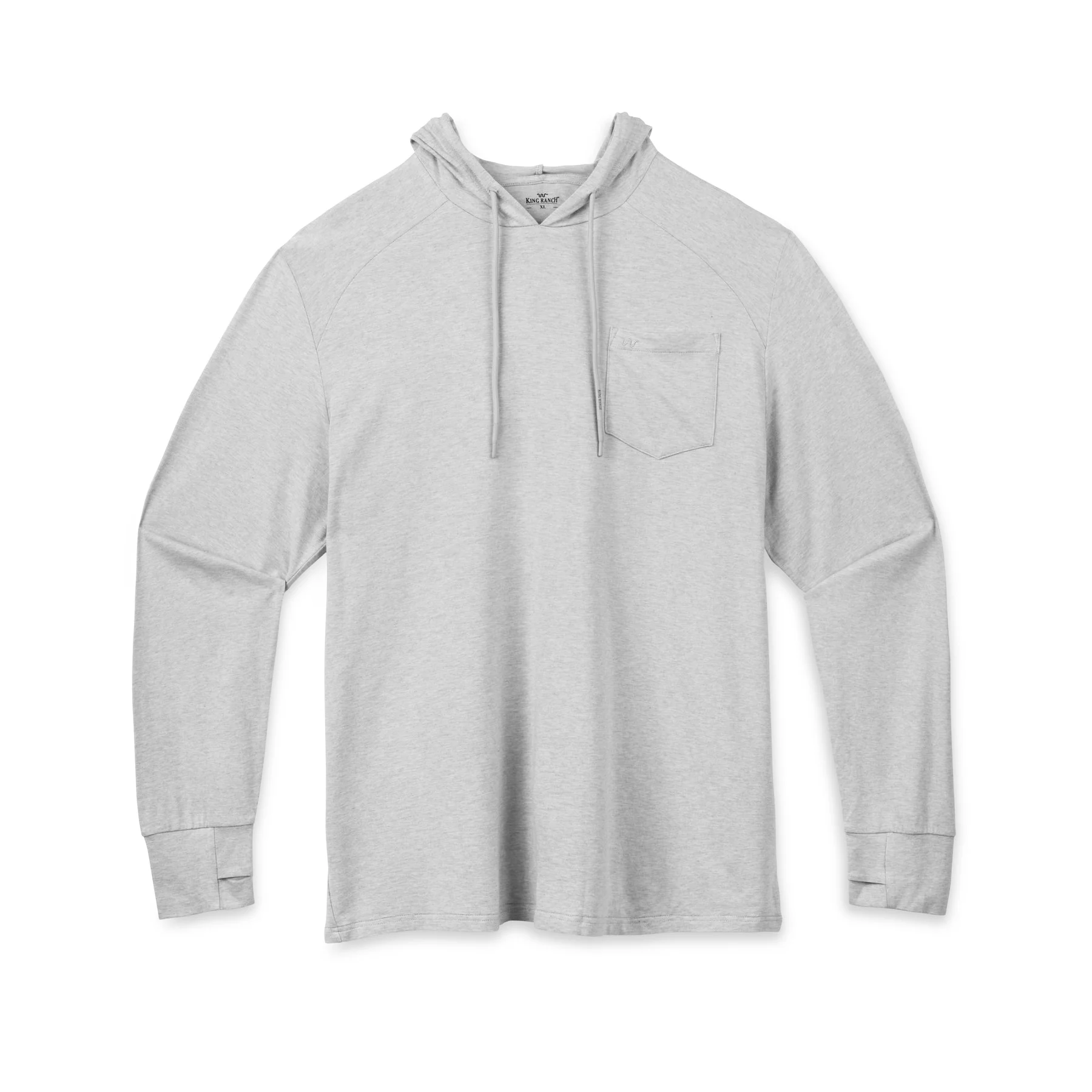 Men's Lightweight Heathered Bamboo Hoodie - Image 7
