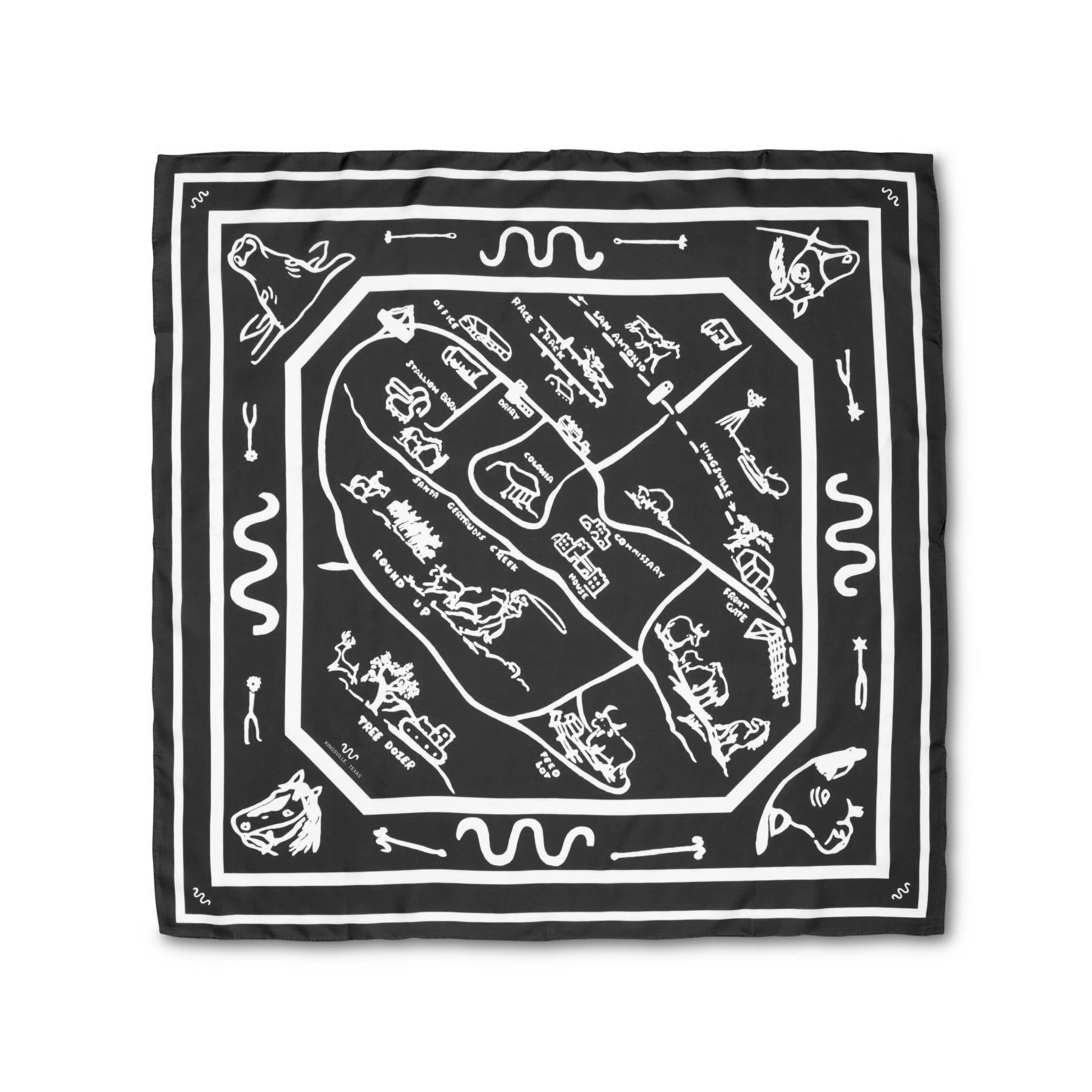 Loop Road Silk Scarves 36 X 36 - Image 6