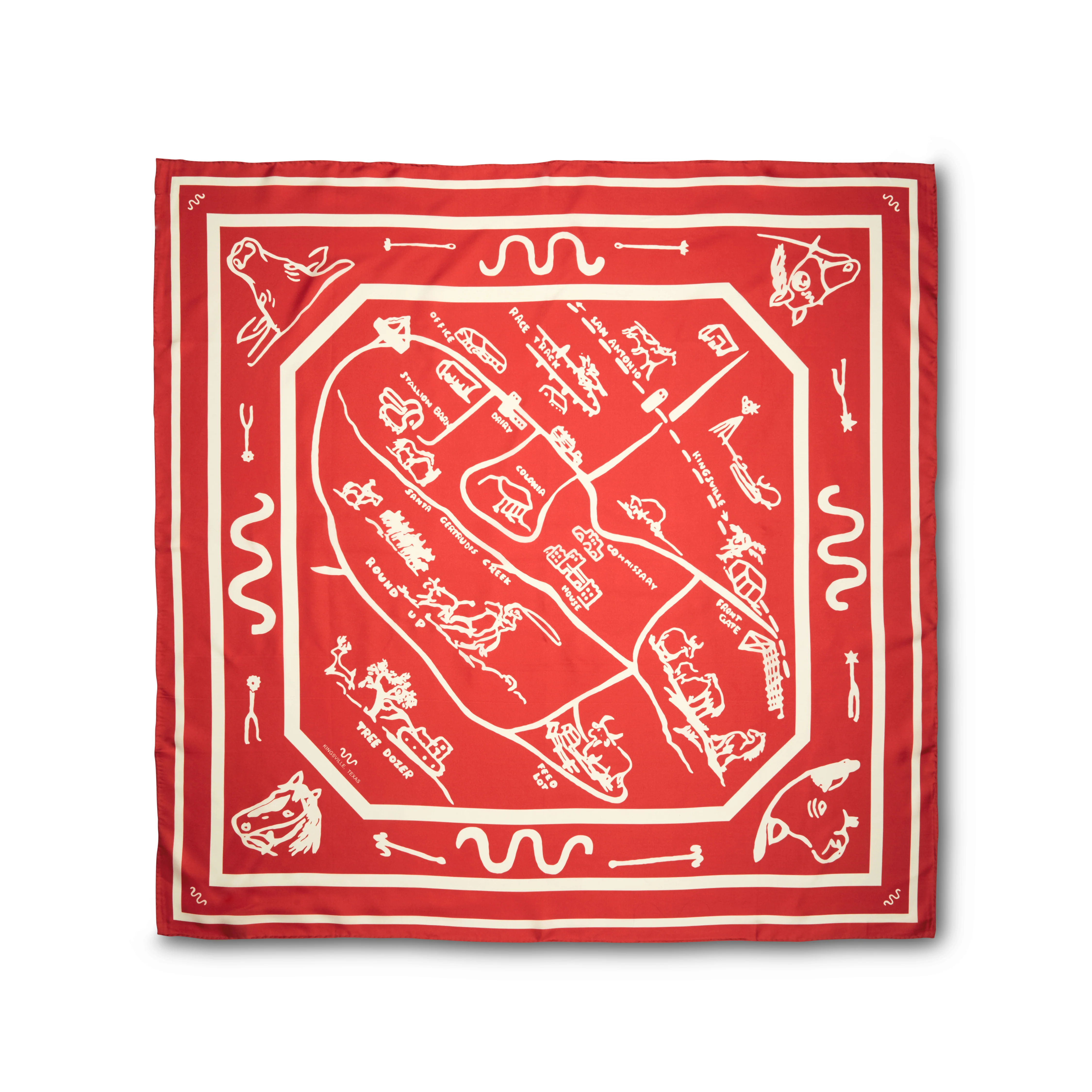 Loop Road Silk Scarves 36 X 36 - Image 9