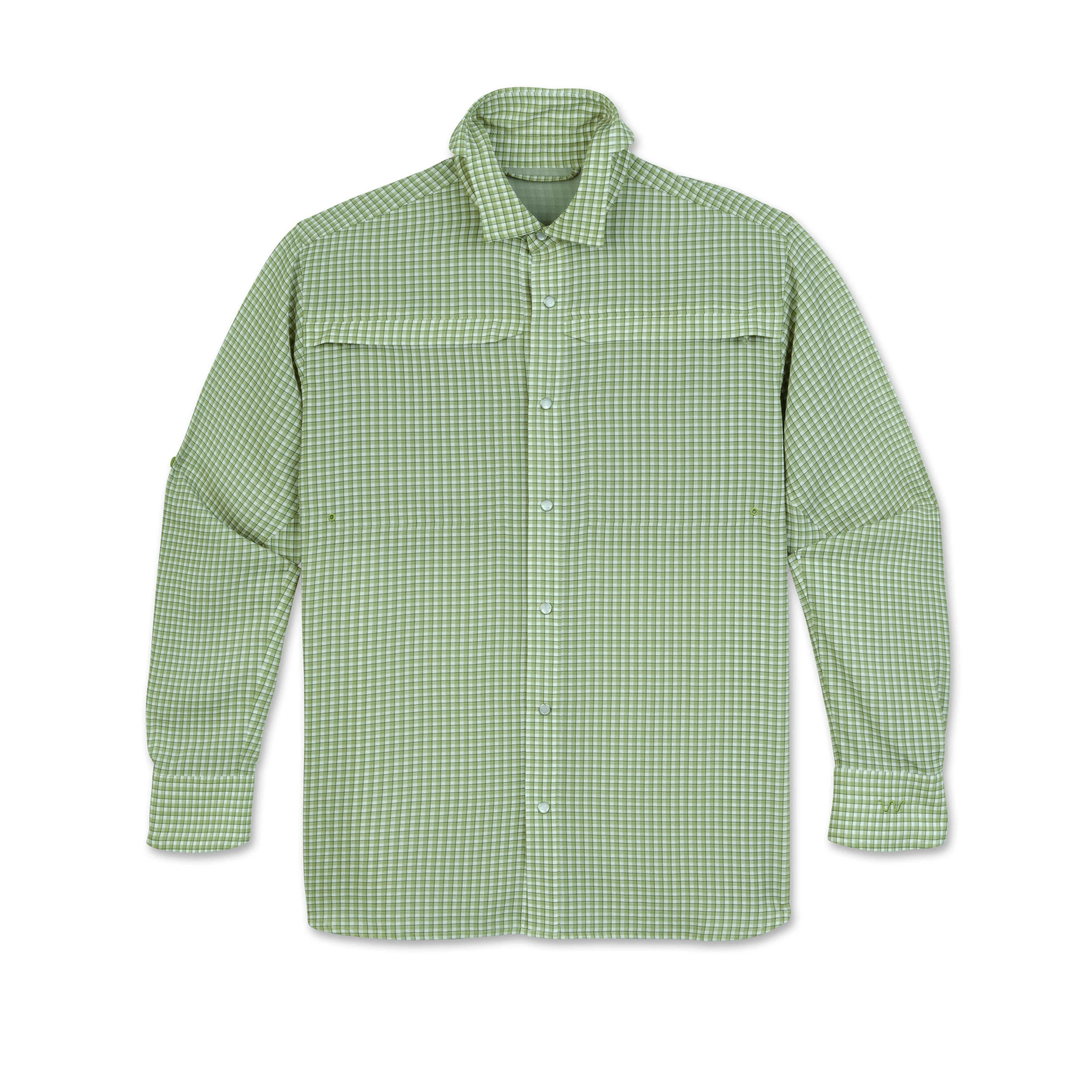 Men's Micro Plaid Bay Shirt