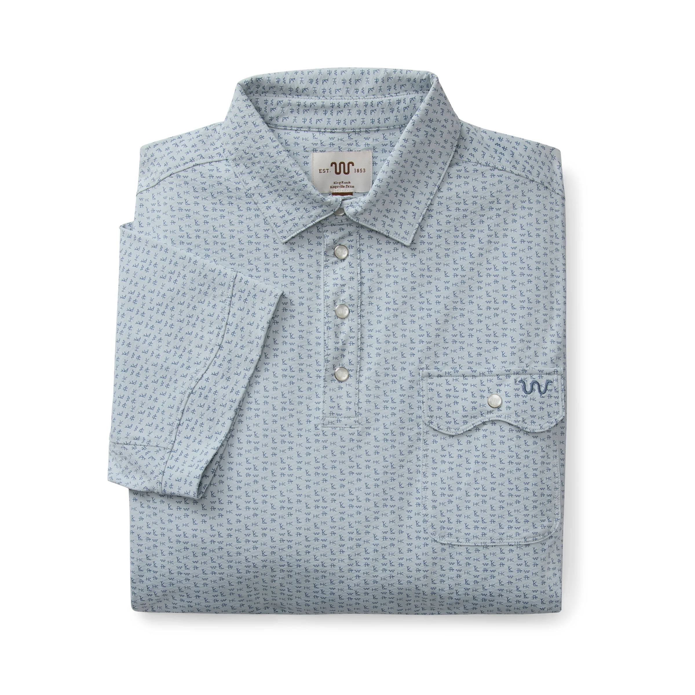 Men's Blue Norther® Ranch Polo, Brands - Image 3