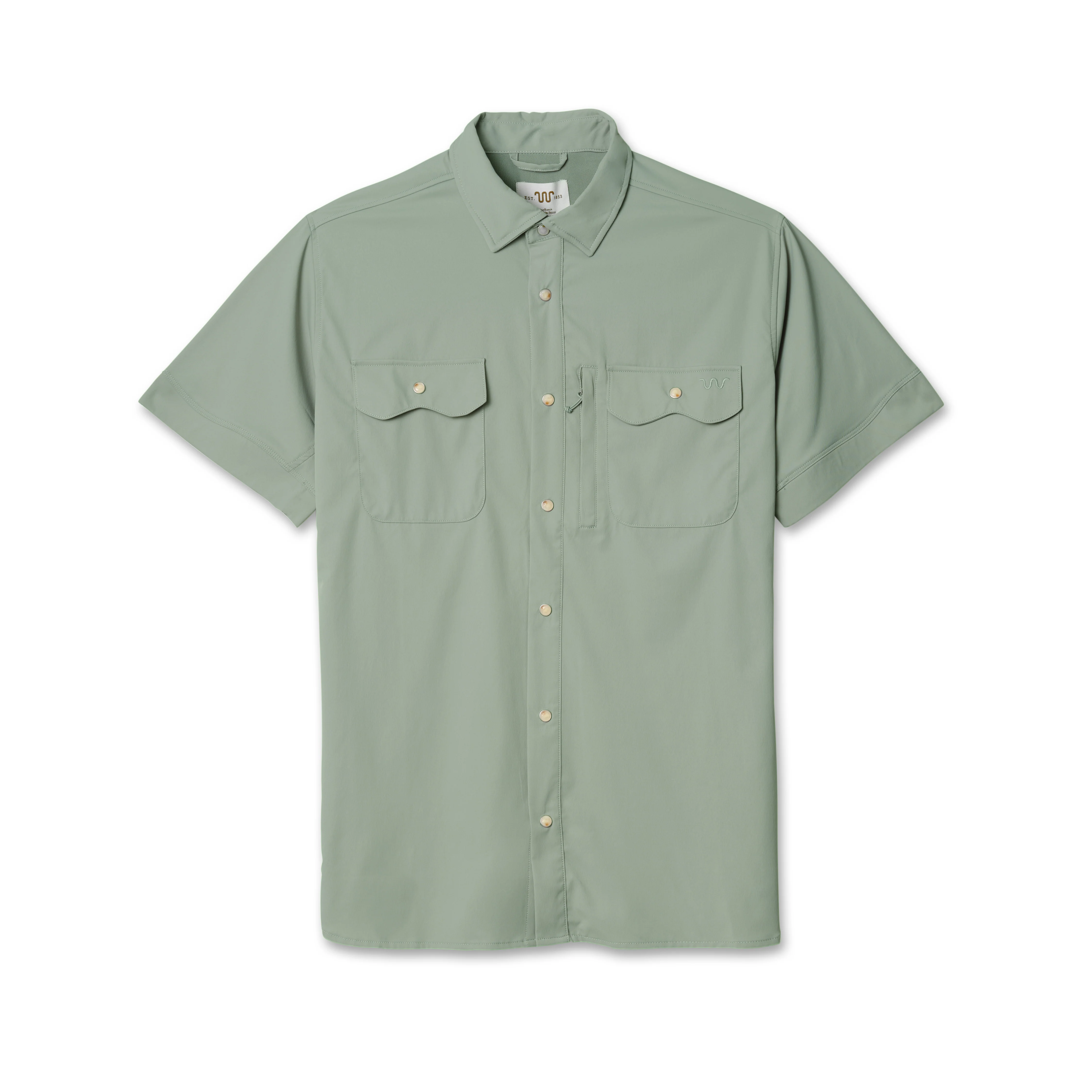 Men's Blue Norther® Short Sleeve Tech Shirt - Image 5