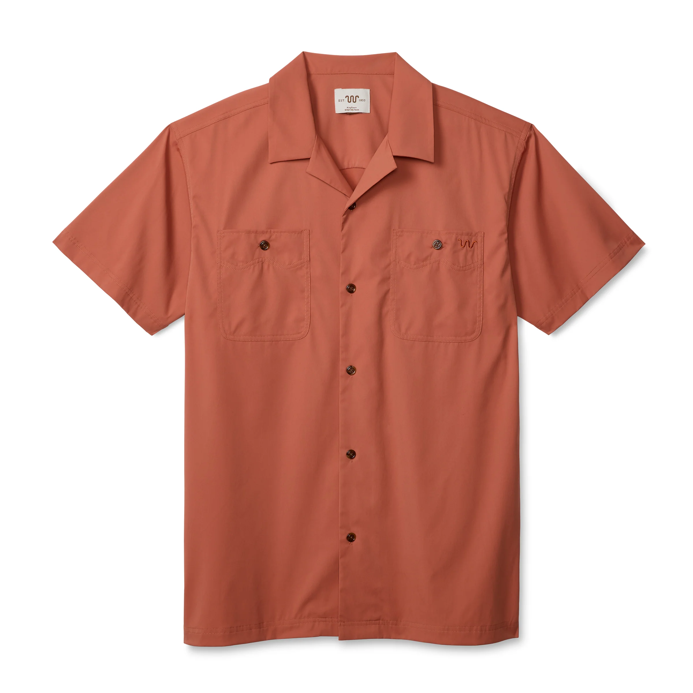 Men's Blue Norther® Canelo Camp Shirt, Solid - Image 10