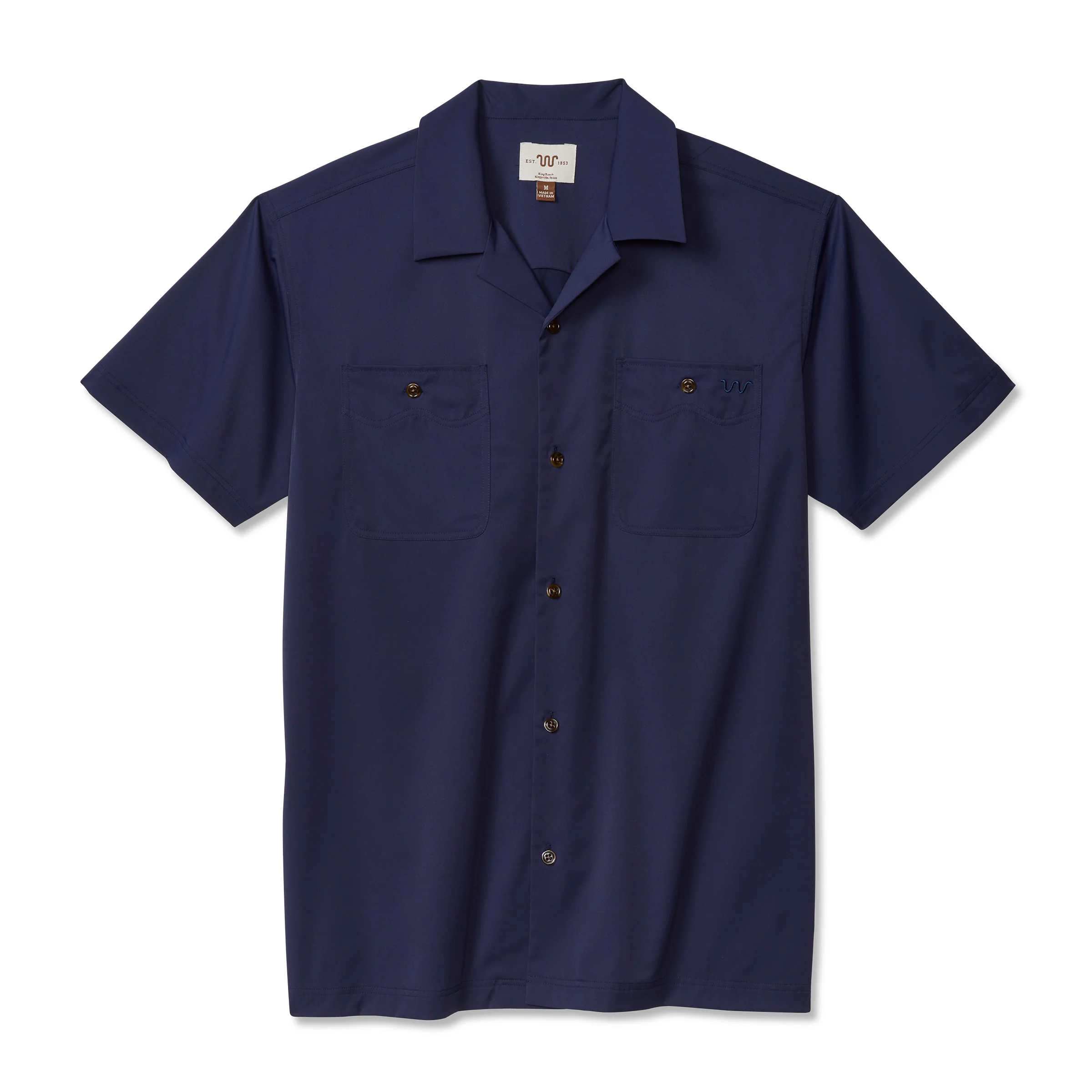 Men's Blue Norther® Canelo Camp Shirt, Solid - Image 19