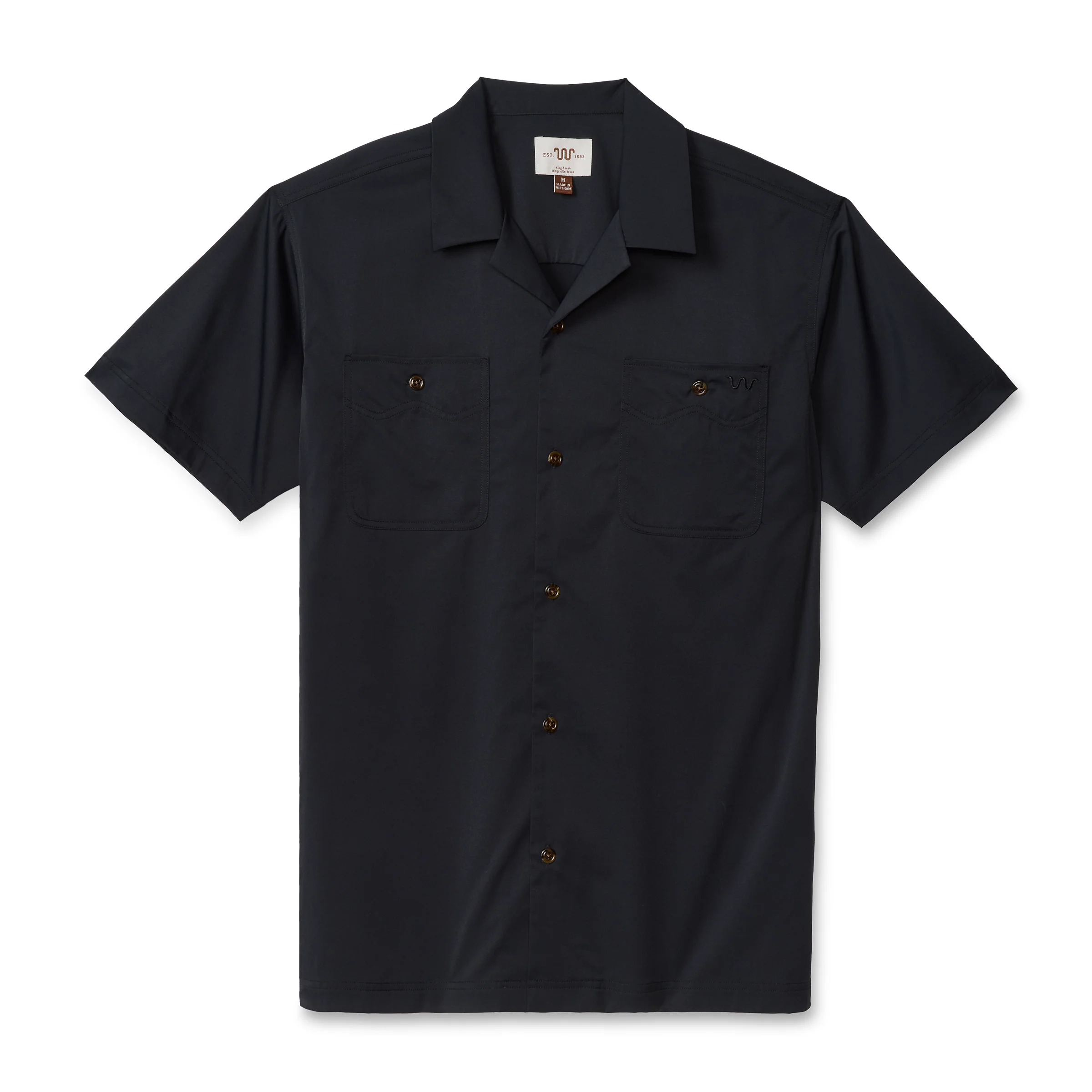 Men's Blue Norther® Canelo Camp Shirt, Solid - Image 23