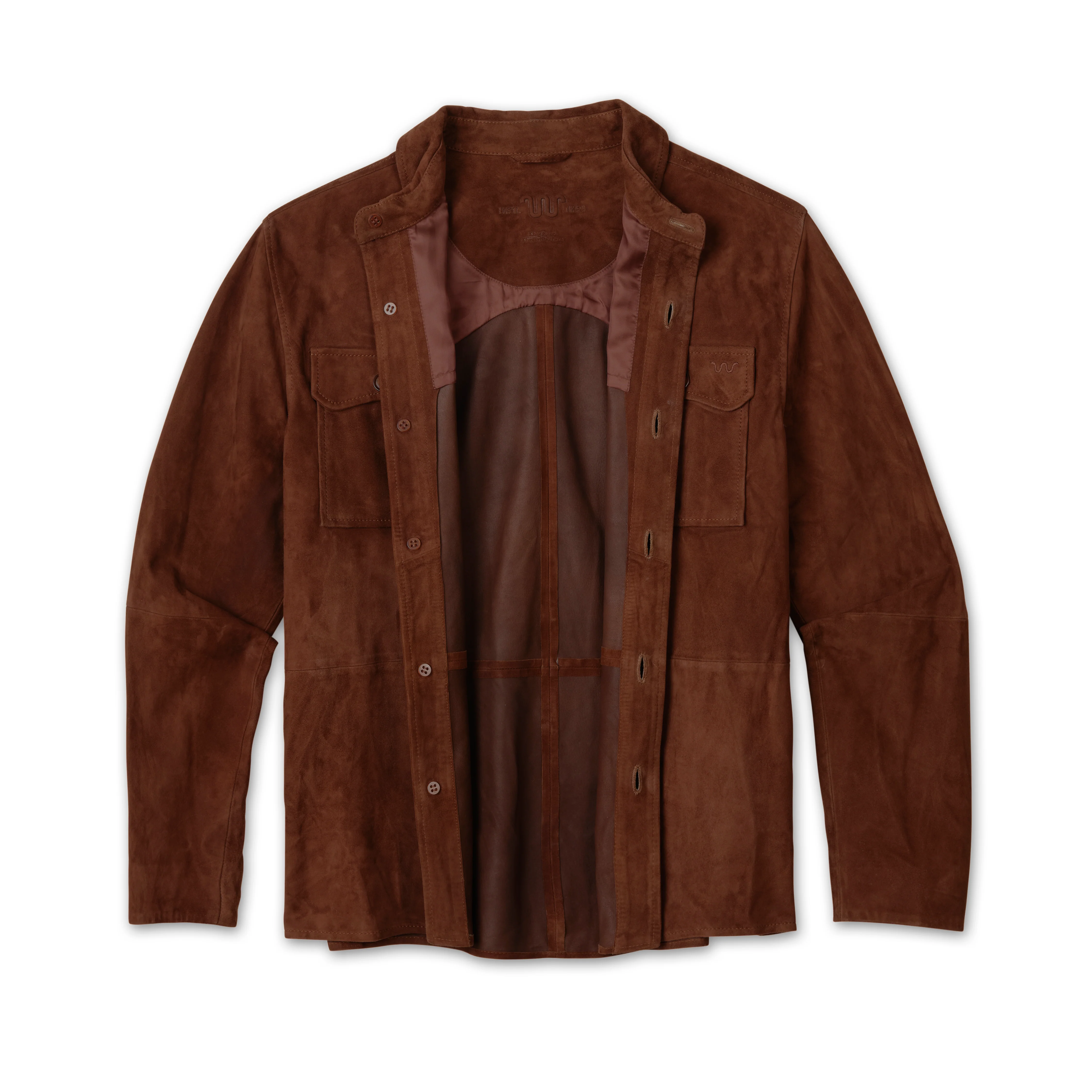Men's Goat Suede Shacket - Image 2