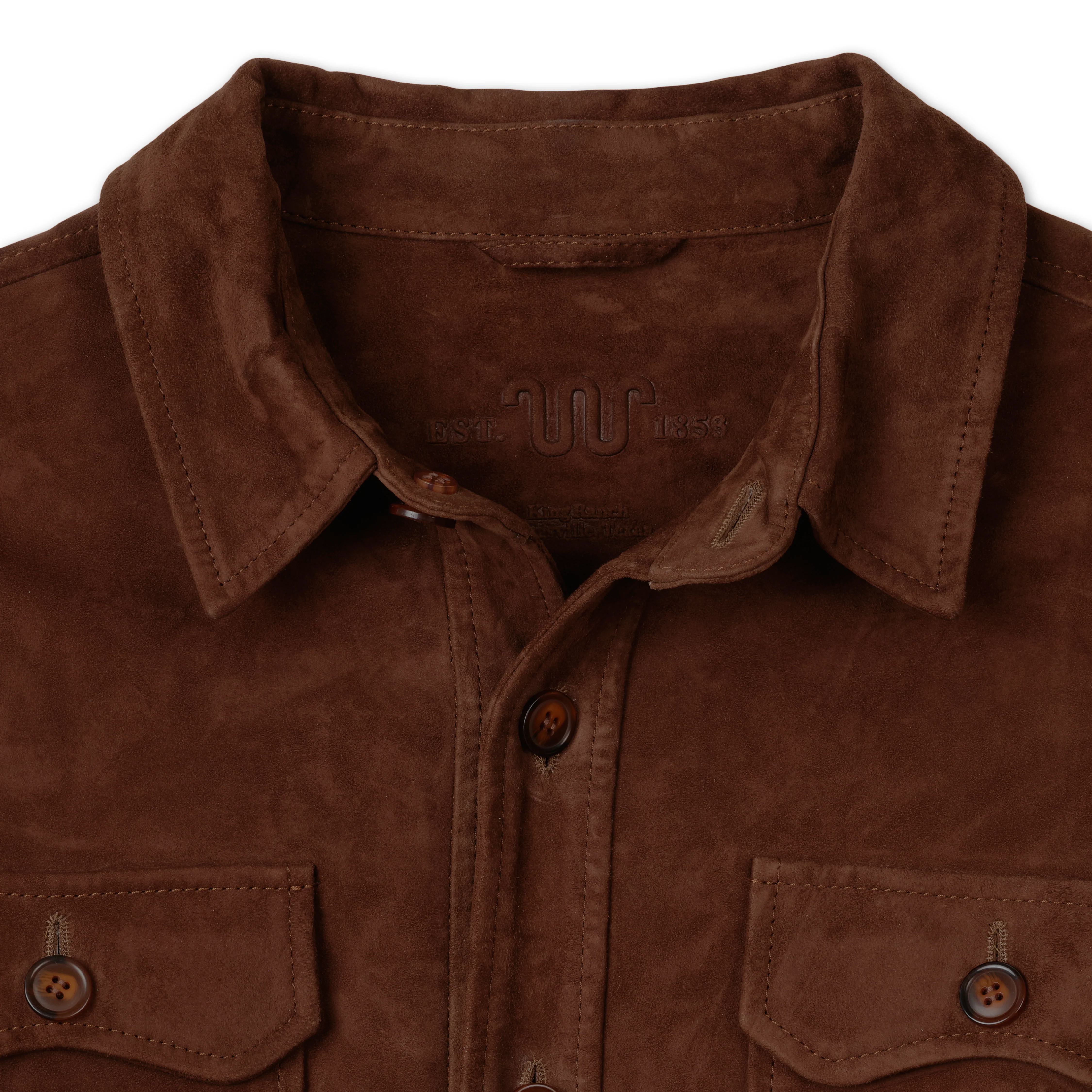 Men's Goat Suede Shacket - Image 4