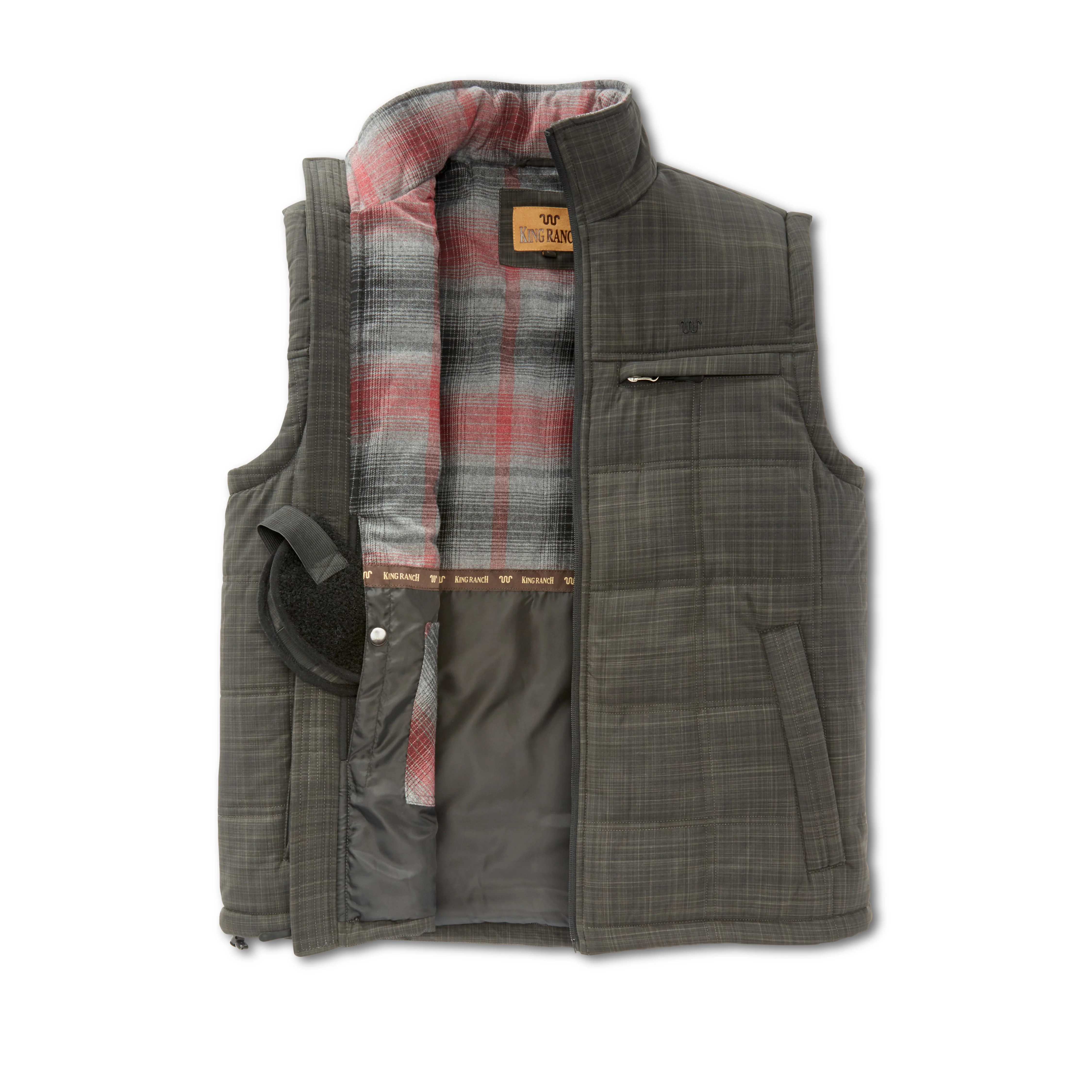 Men's Concealed Carry Textured Vest - Image 2