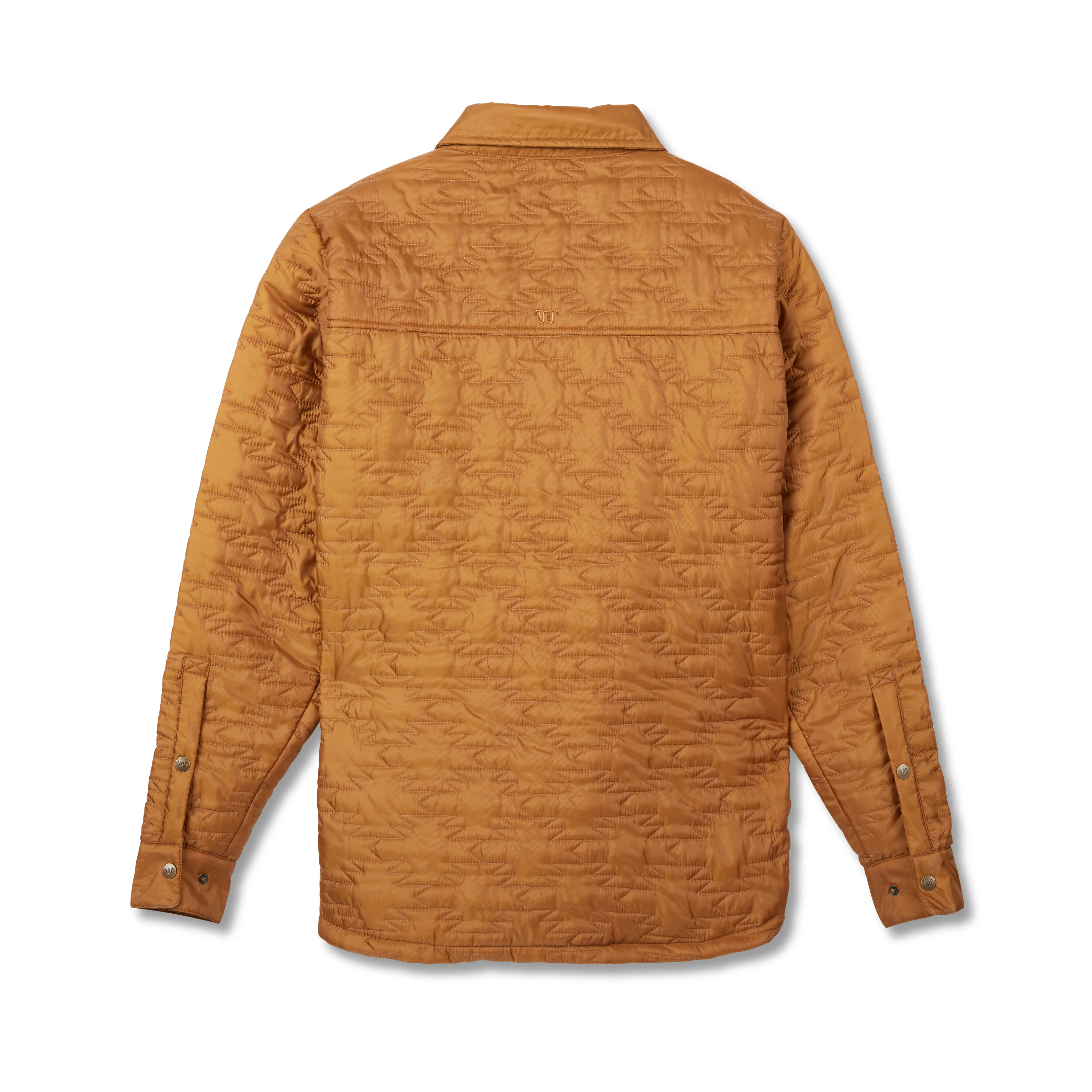 Men's Puff Snap Shirt Jacket w/ Rug Trim - Image 4