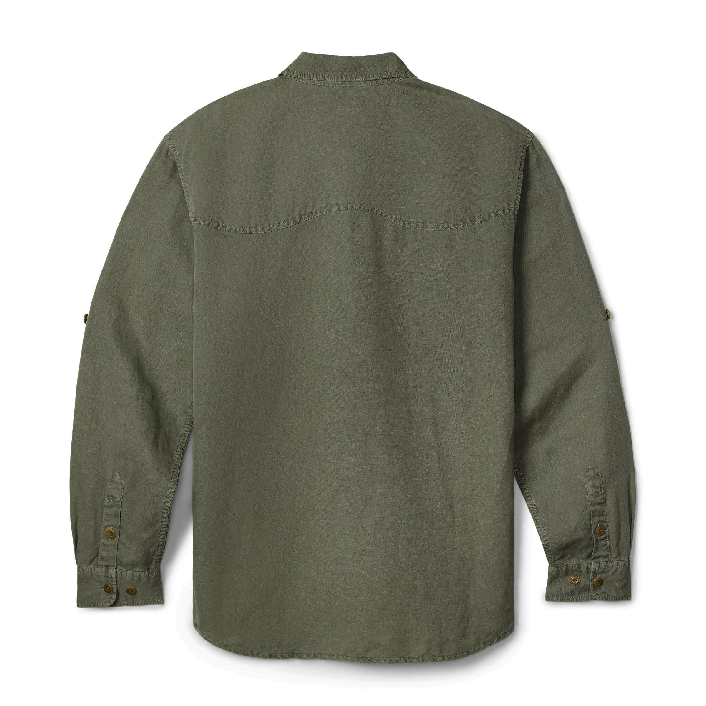 Men's Linen Utility Shirt - Image 12