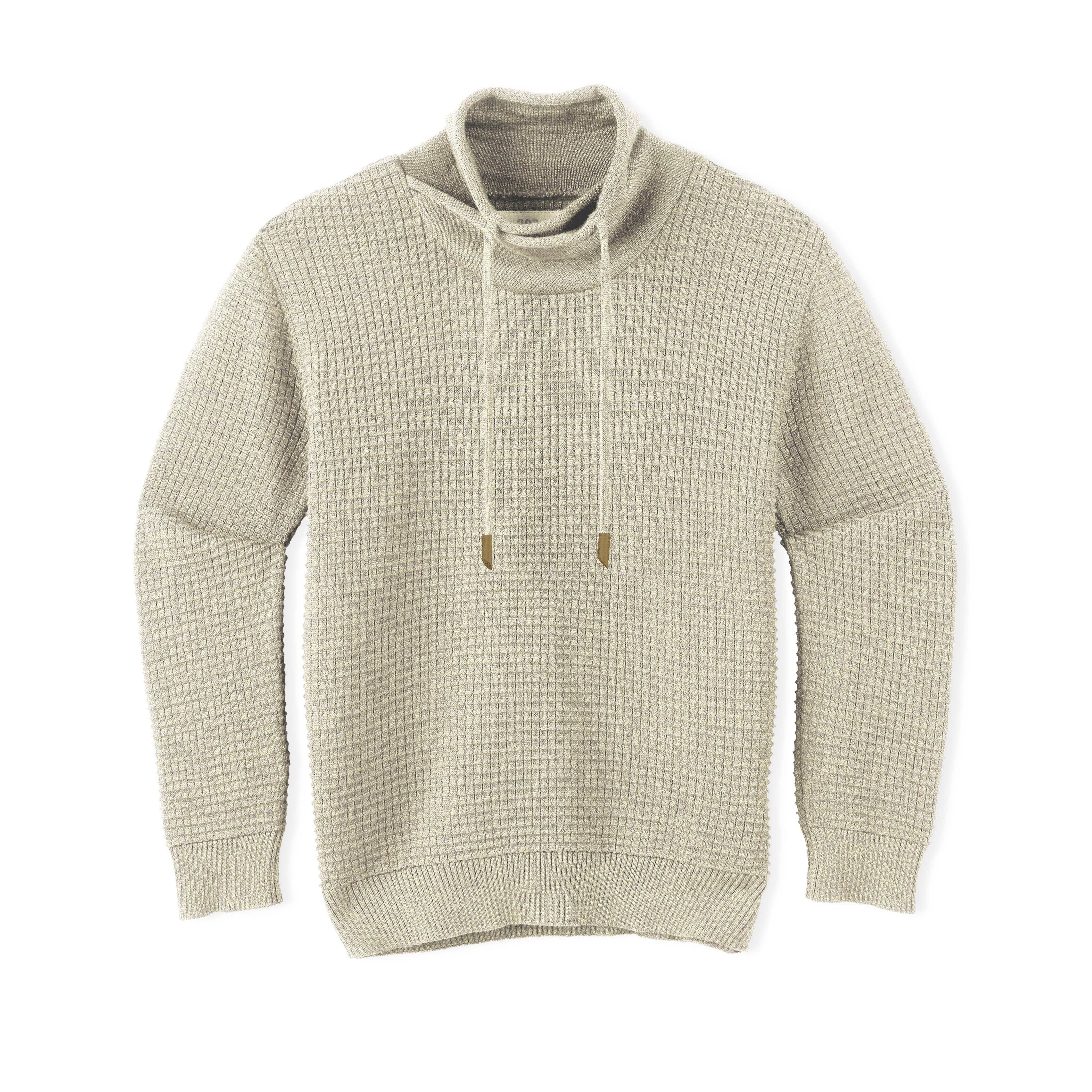 Women's Merino Wool Funnel Neck Sweater