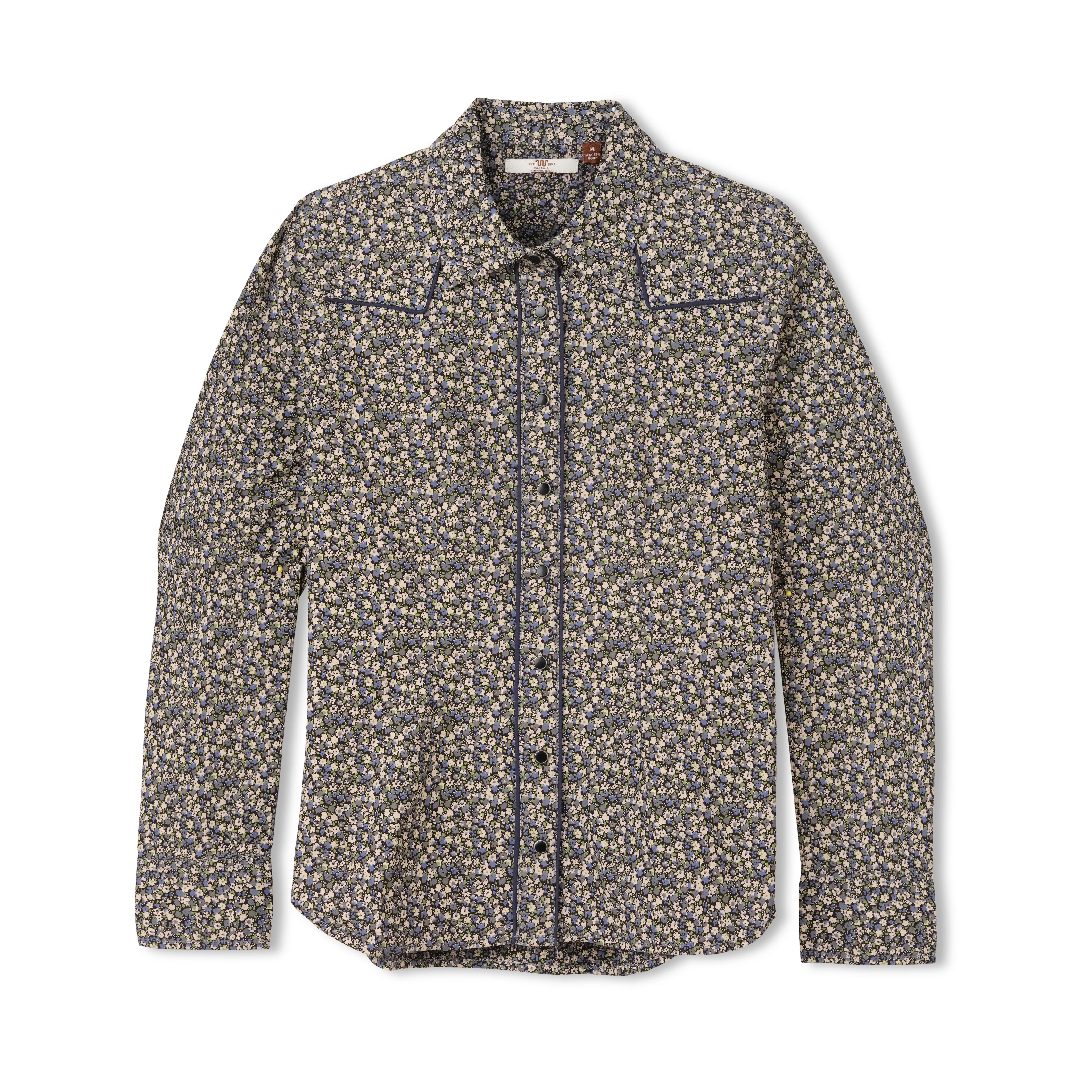 Women's Pearl Snap Ranch Shirt - Image 16