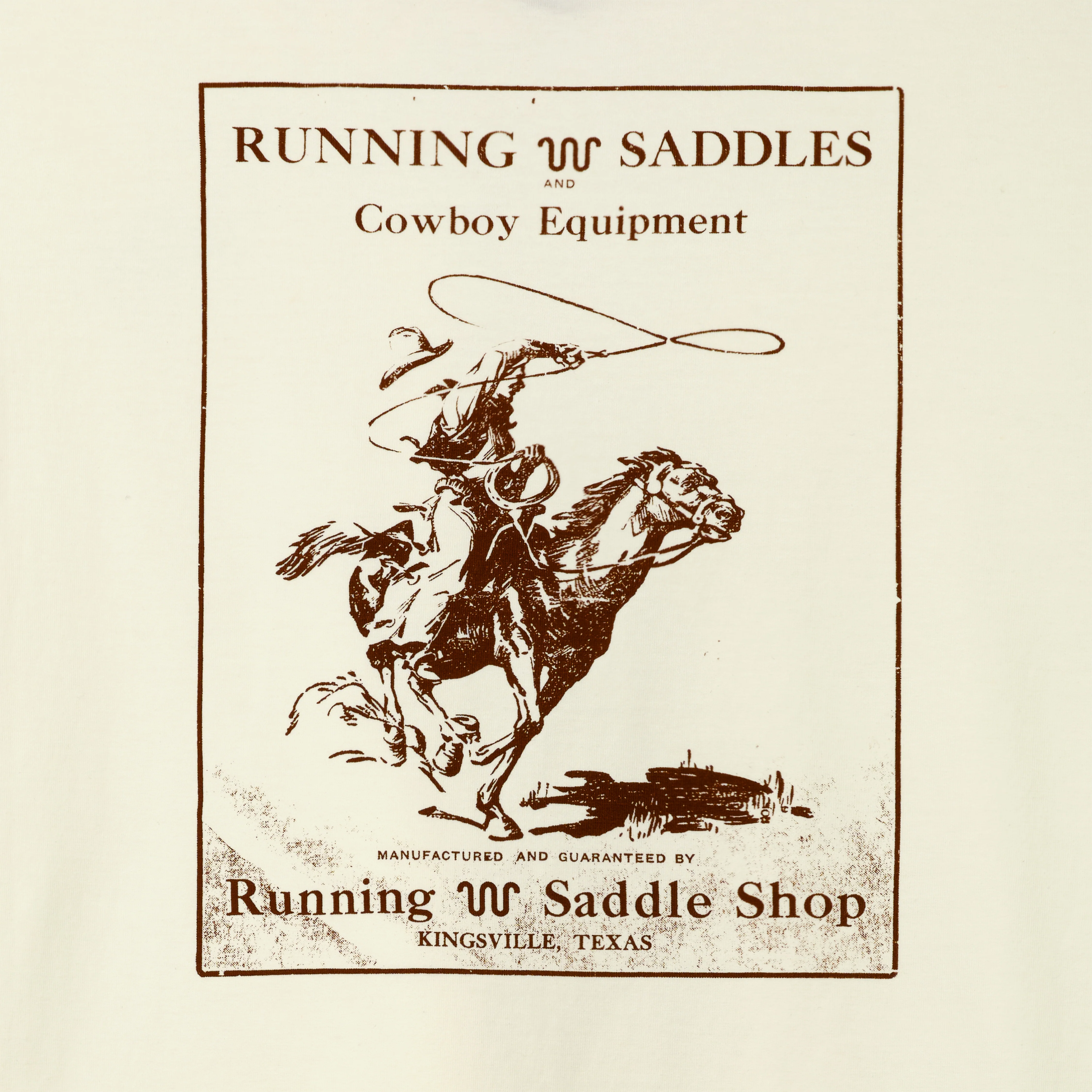 Running W Saddles Graphic Tee - Image 3