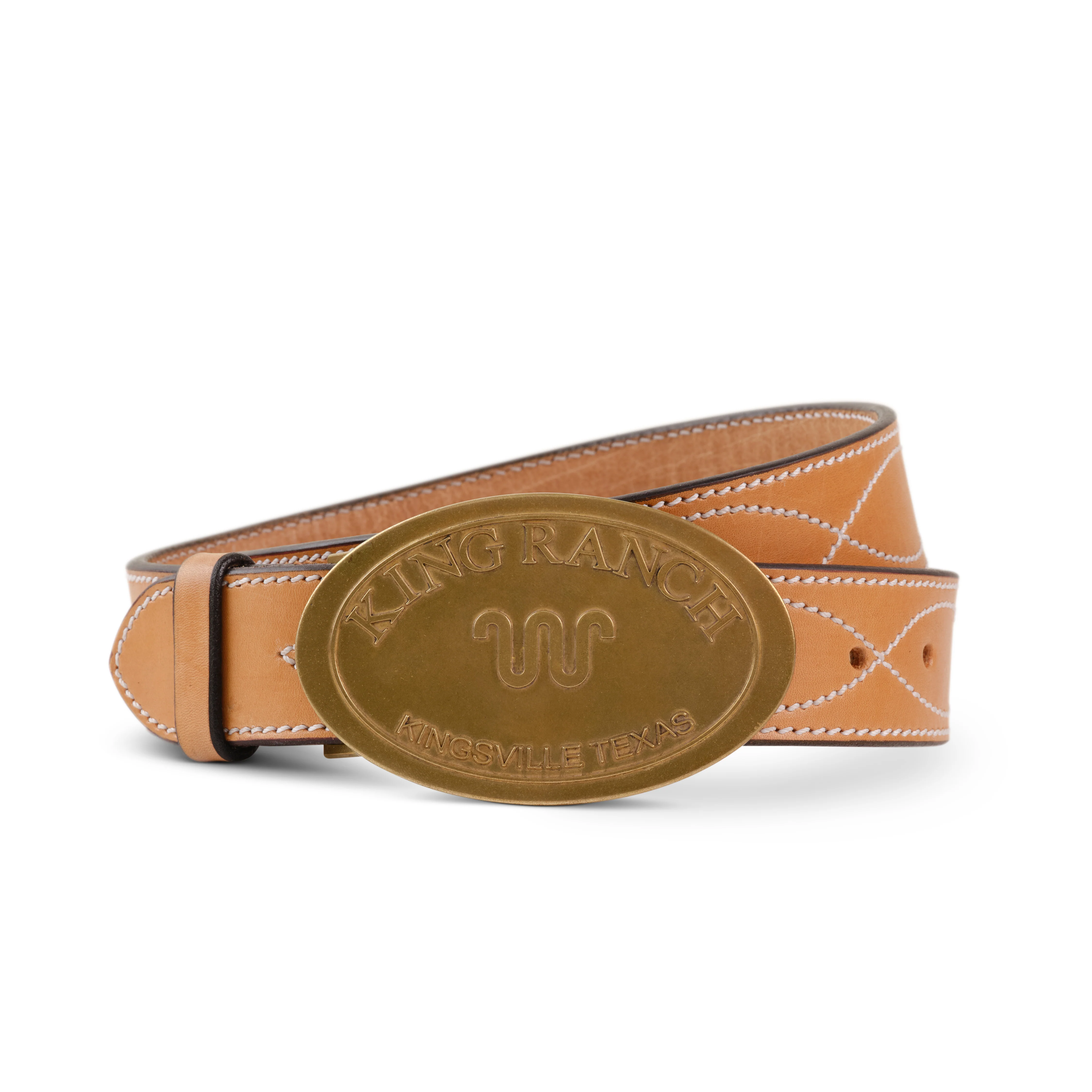 Saddle Stamp Brass Buckle - Image 3