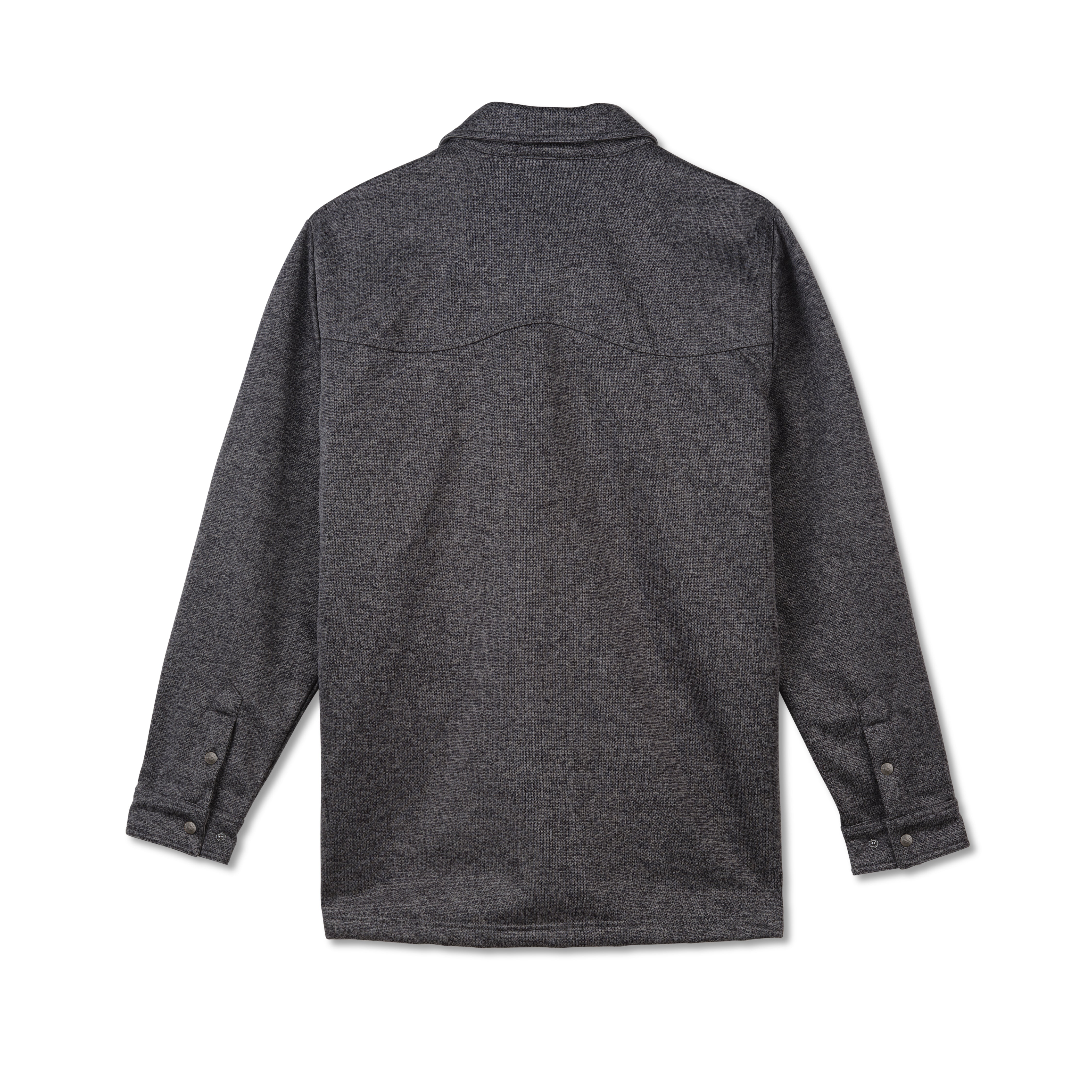 Men's Sweater Fleece Shirt Jacket - Image 4