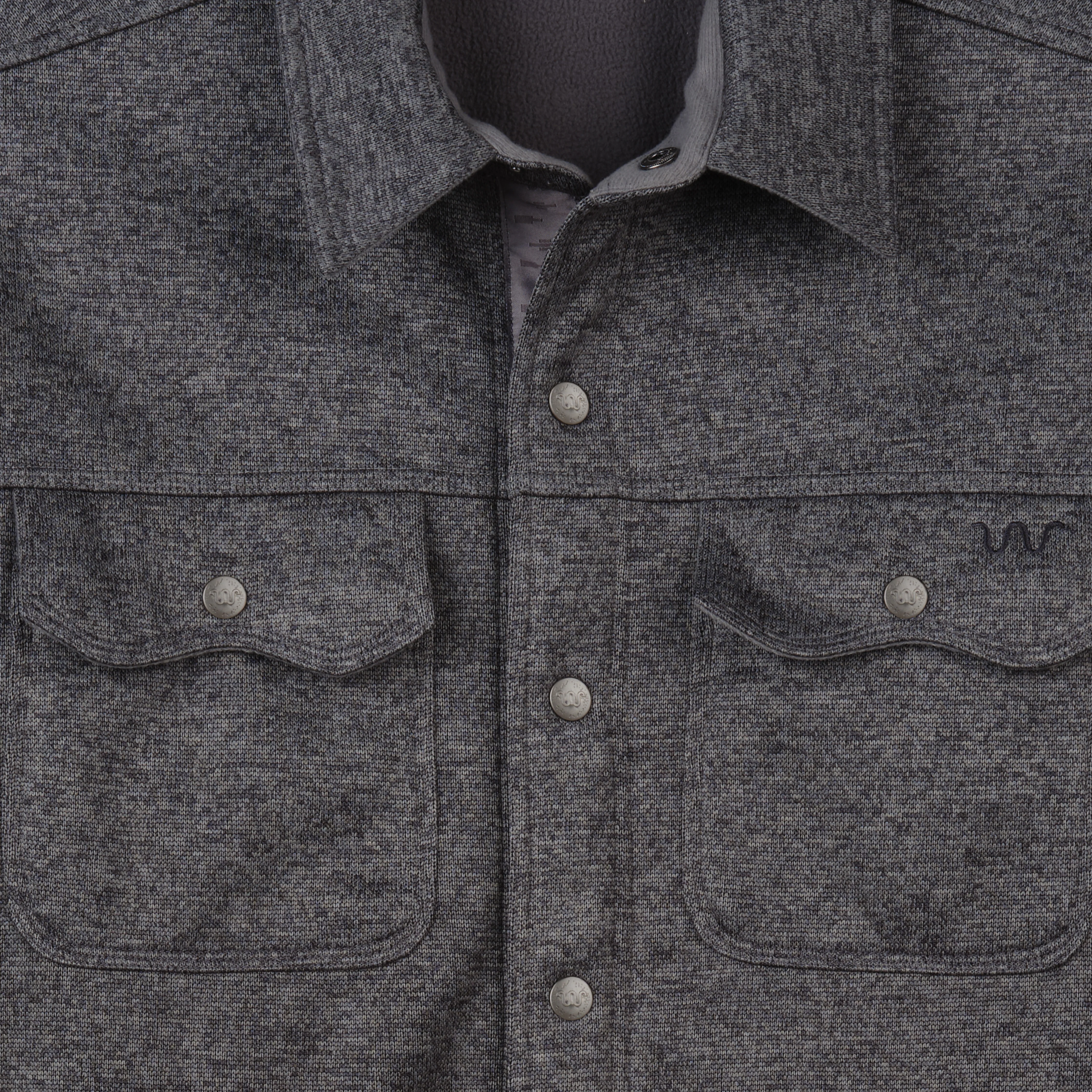 Men's Sweater Fleece Shirt Jacket - Image 5