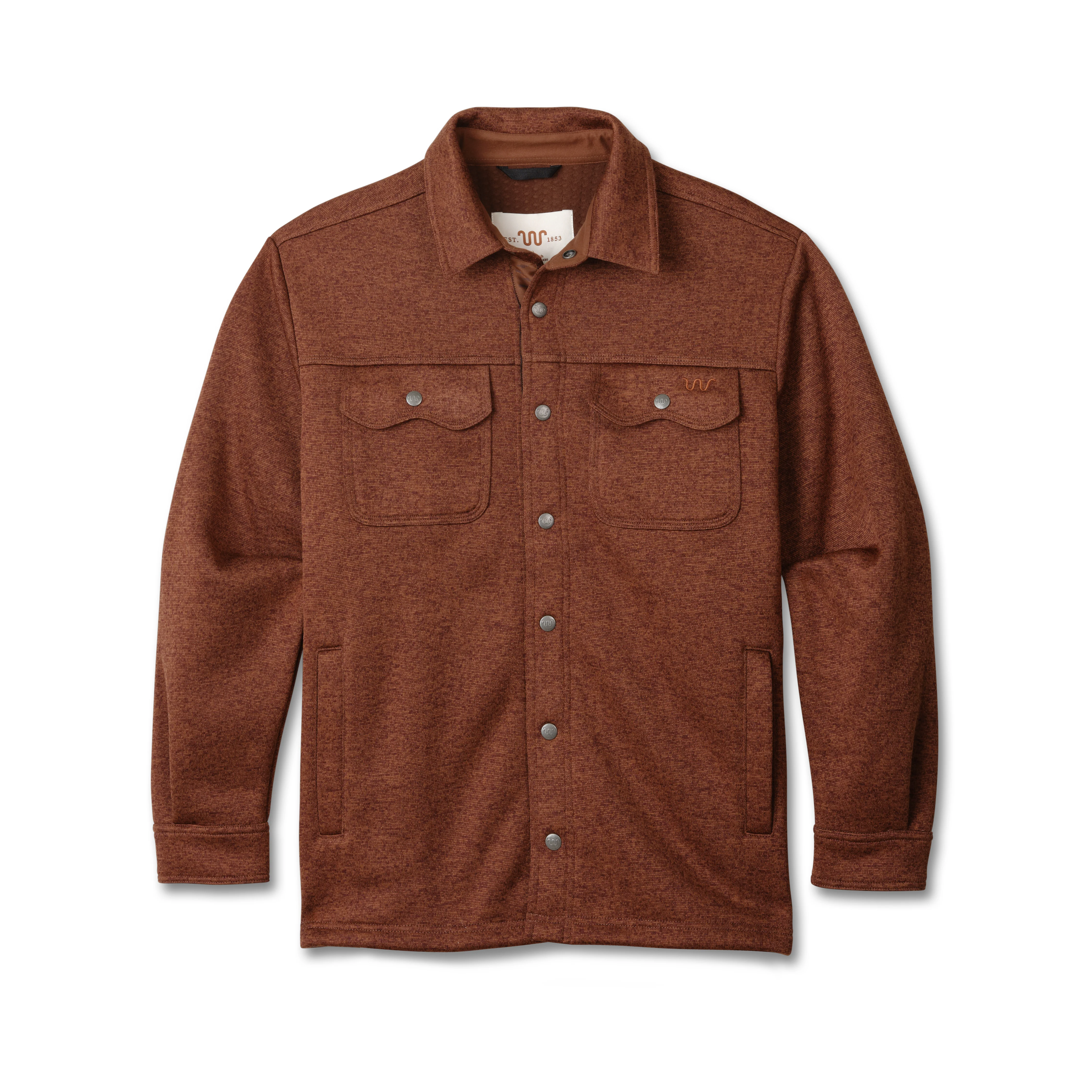 Men's Sweater Fleece Shirt Jacket - Image 6
