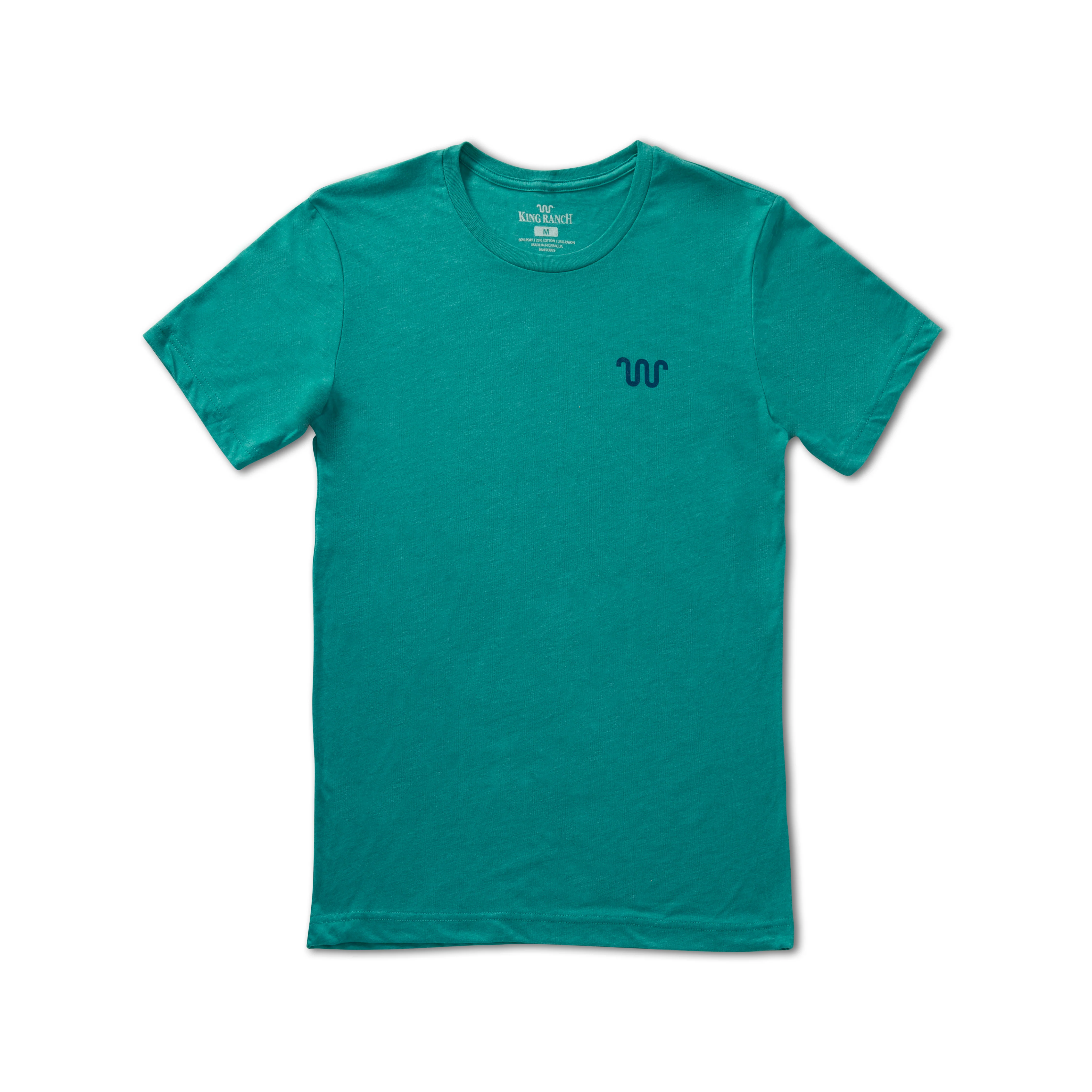 Men's Traveling W Left Chest Solid Tee - Image 3