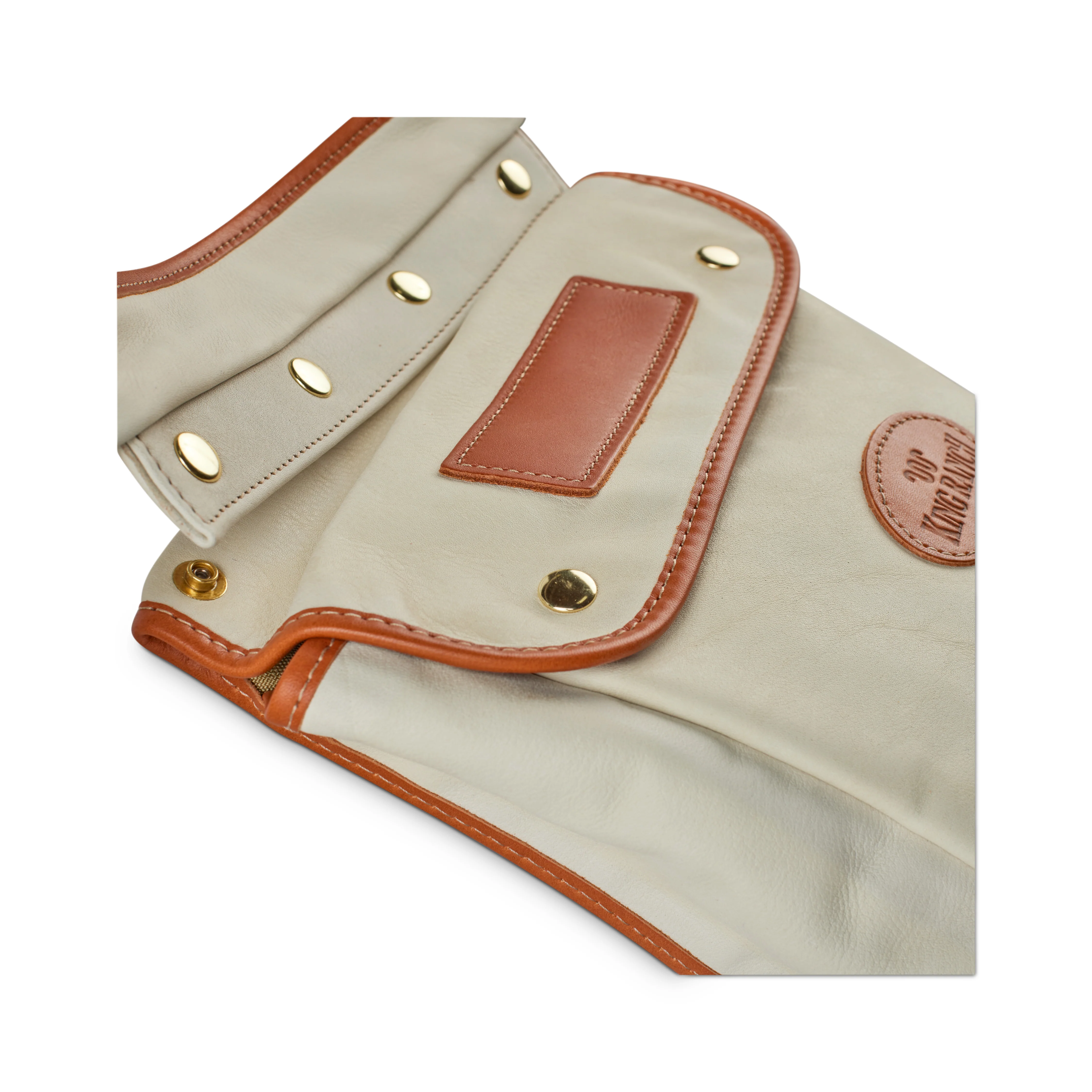 Ultimate Shooting Bag W/Detachable Center Pkt. Cream Cow - Image 3