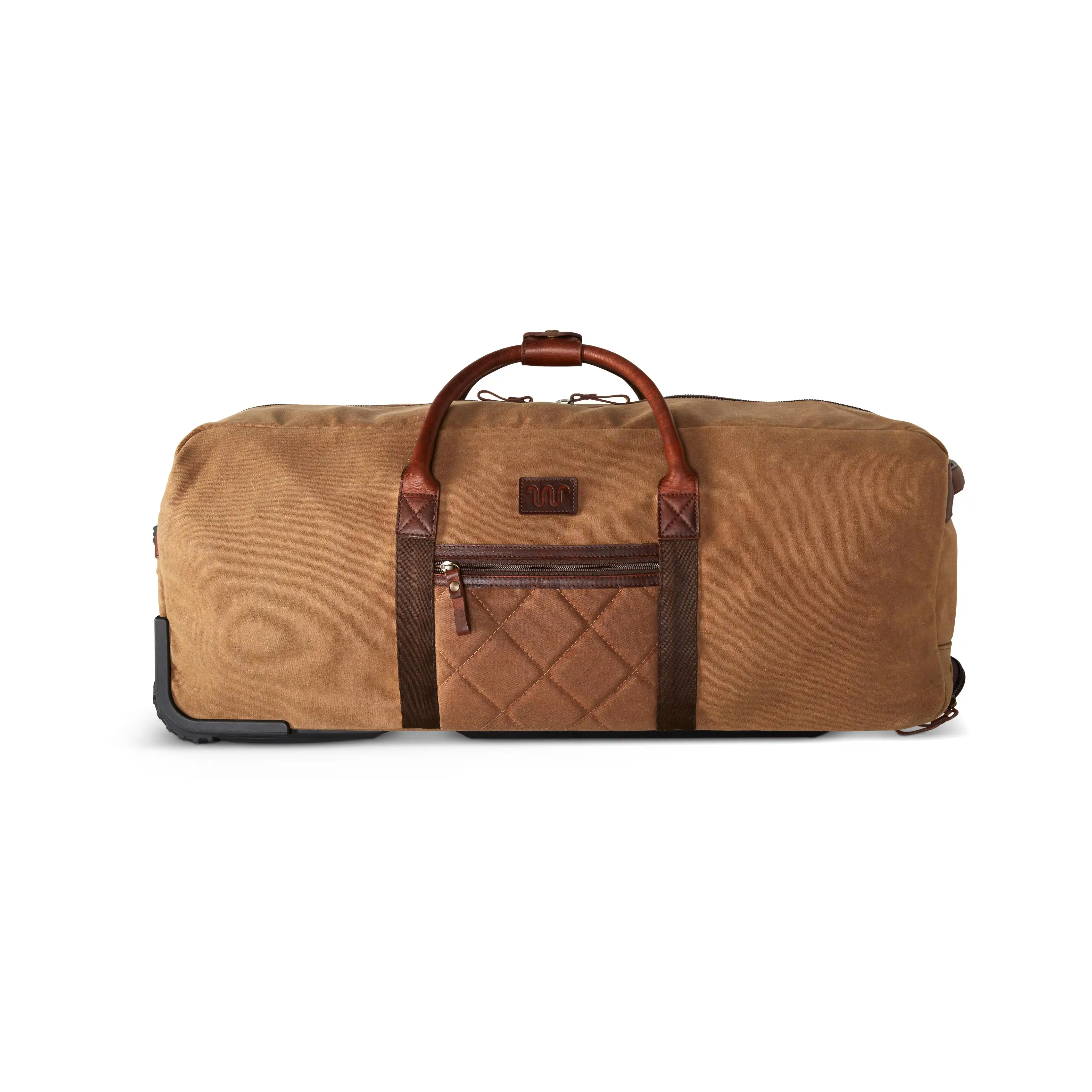 Waxed Canvas Rolling Duffle - Image 10
