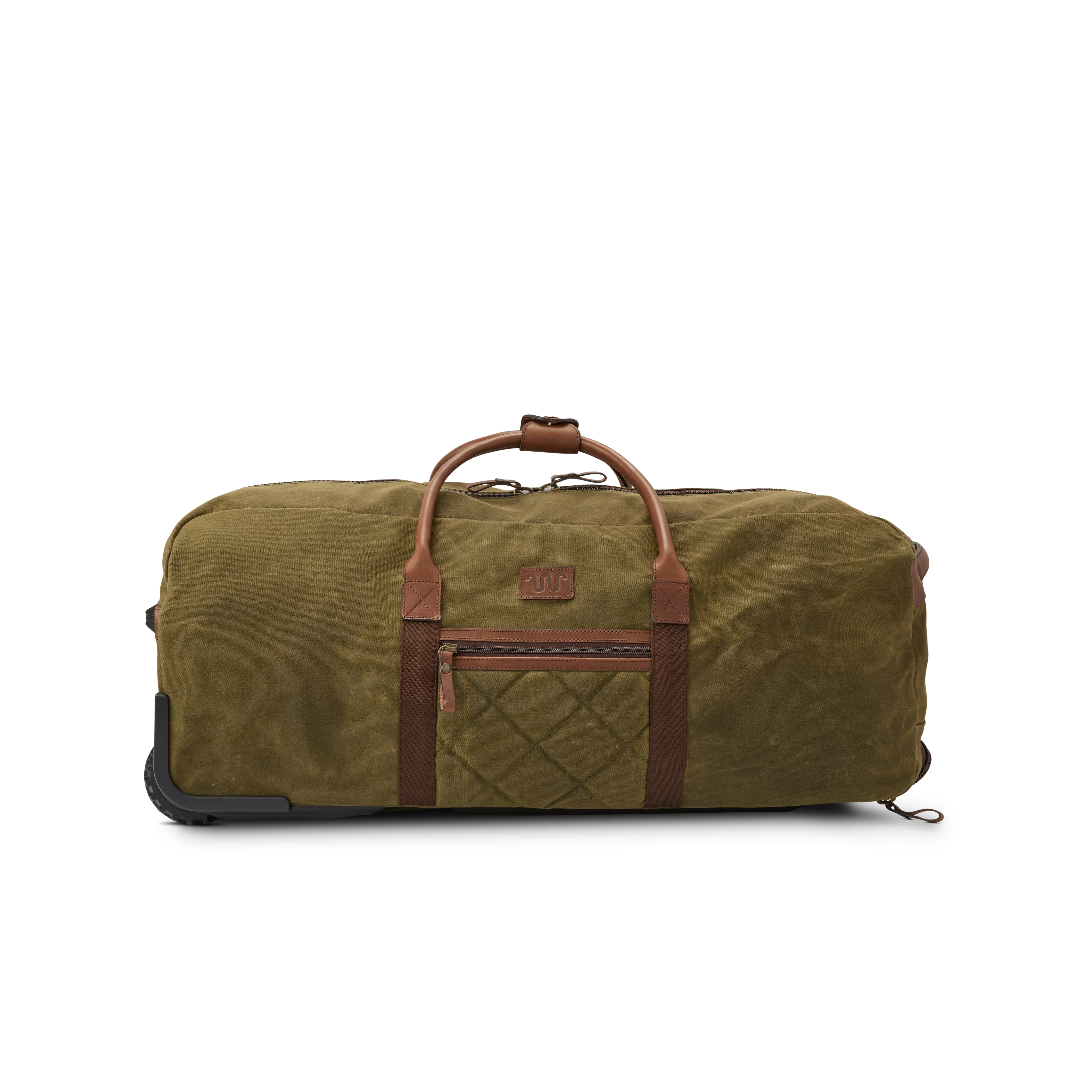 Waxed Canvas Rolling Duffle - Image 4