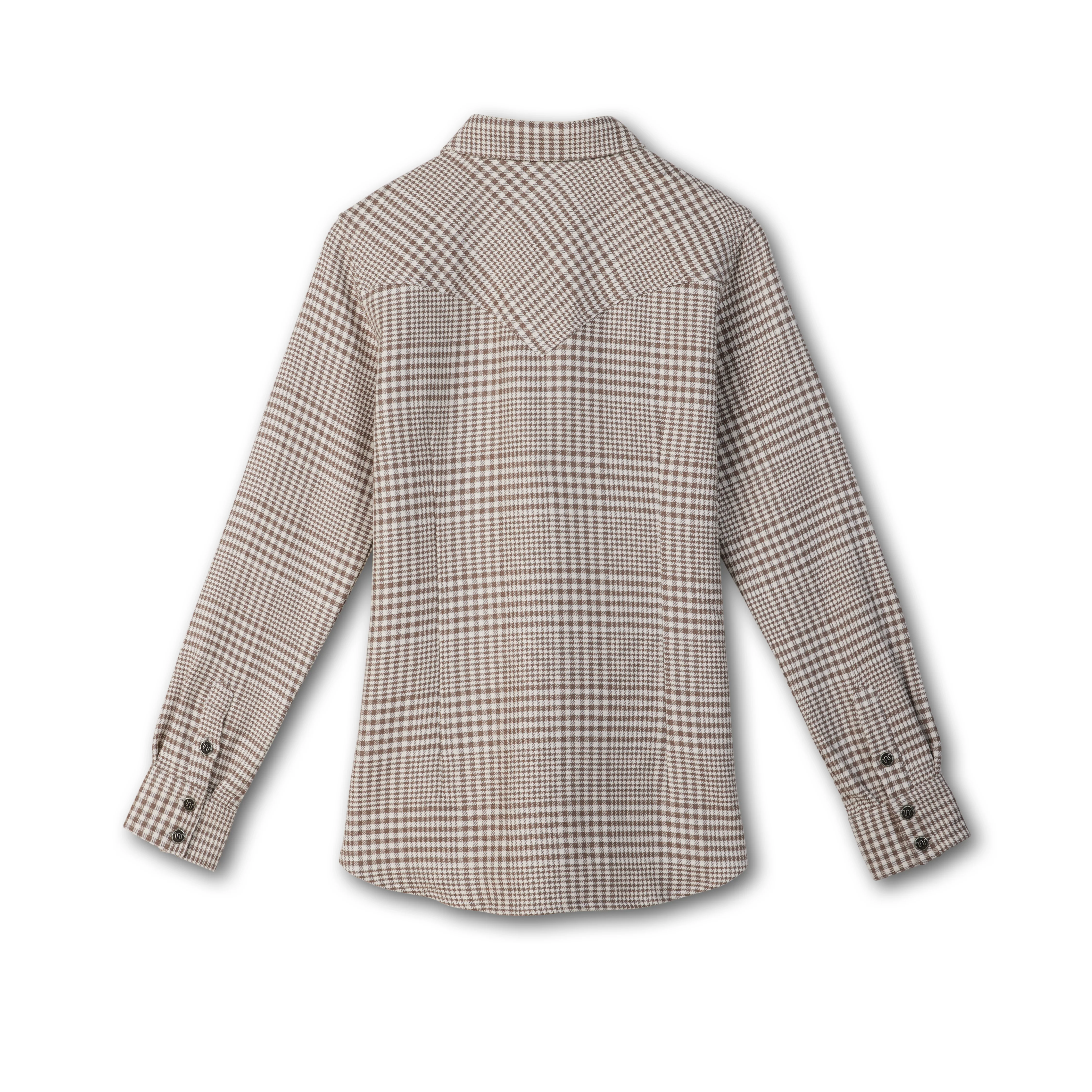 Women's Western Houndstooth Button Down - Image 2